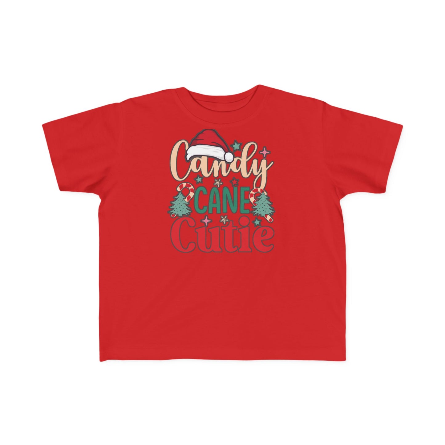 Candy Cane Cutie Toddler Tee — Christmas Holiday Baby Shirt