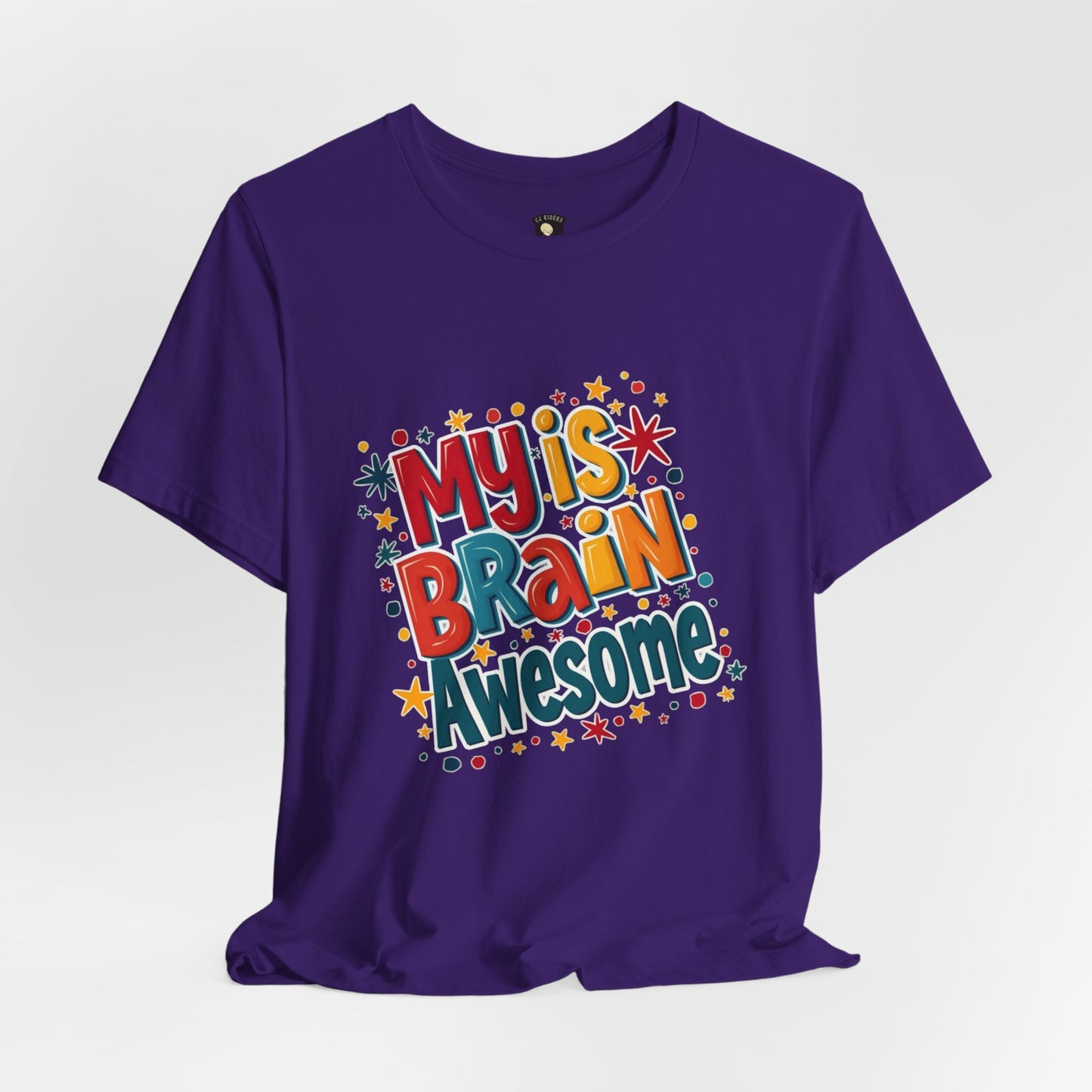 My Is Brain Awesome! Unisex Boxed Tee