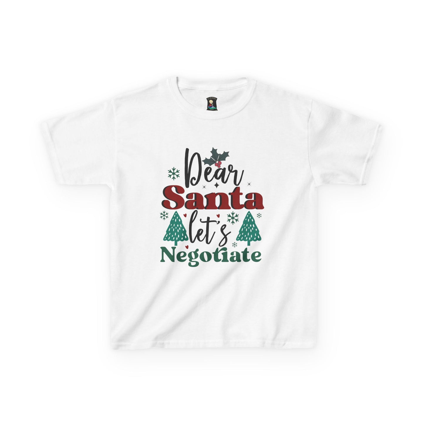 Dear Santa Kids Tee - Holiday Negotiations