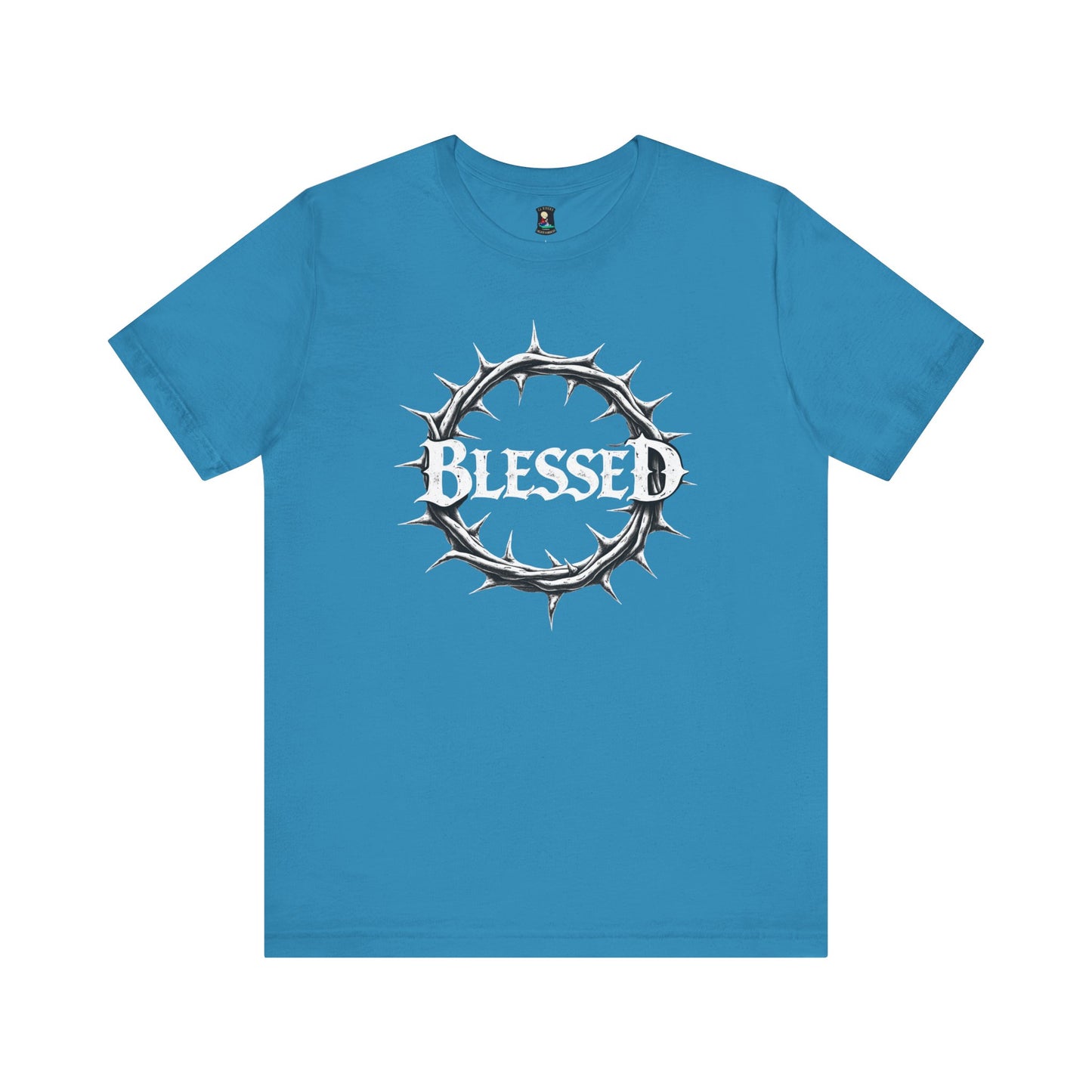 Blessed Crown Unisex Tee - Faith & Inspiration Short Sleeve Shirt