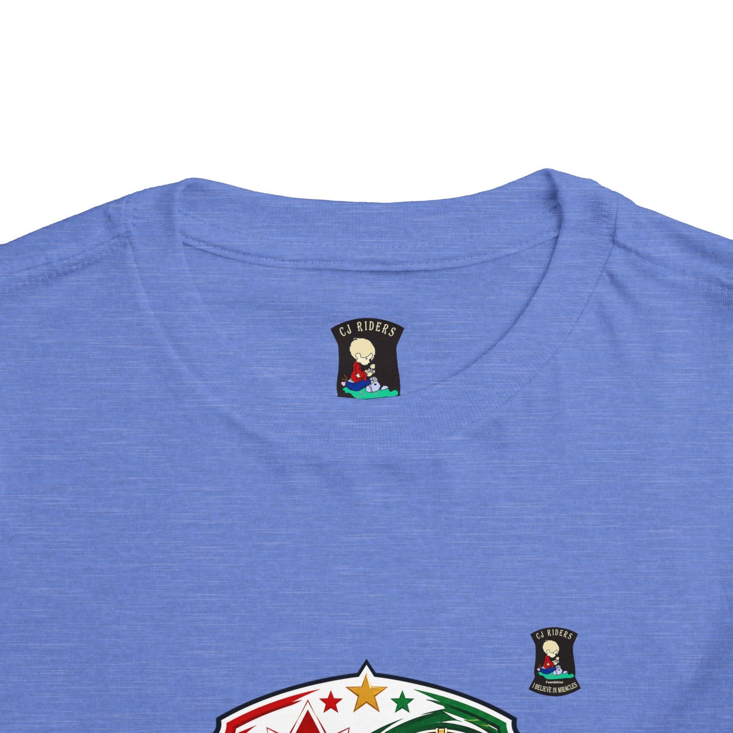 Toddler Tee — "United by Passion" Canada Portugal Soccer Crest