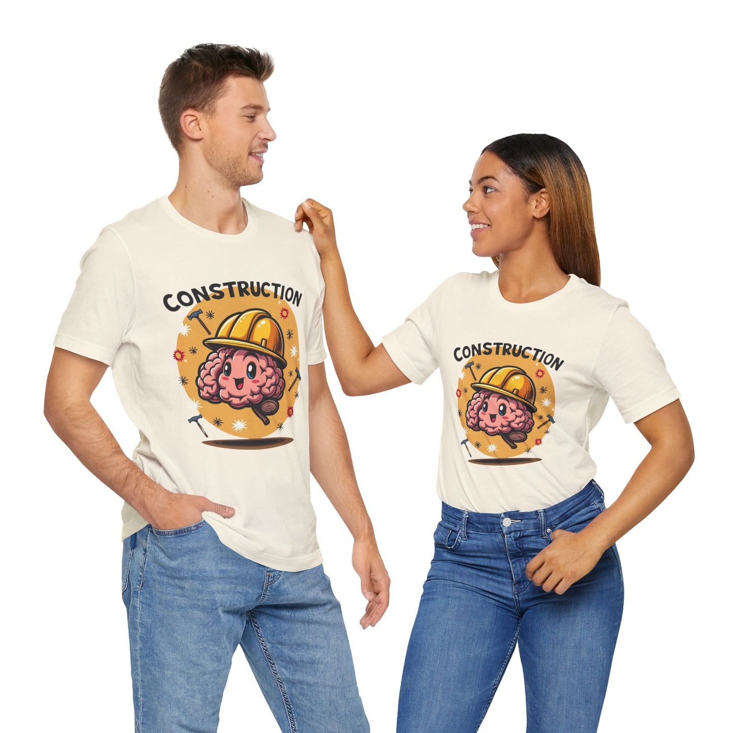 Construction Brain Unisex Boxed Tee