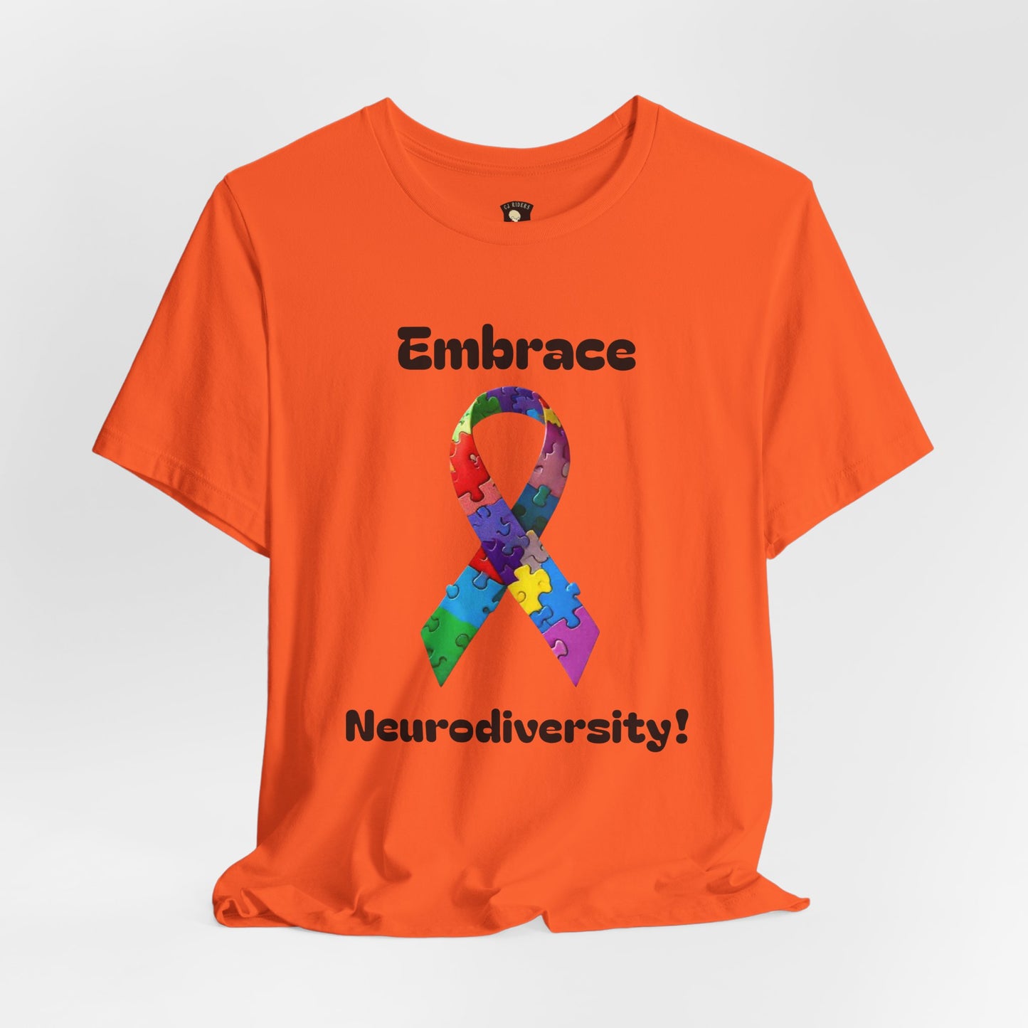 Embrace Neurodiversity! Unisex Boxed Tee
