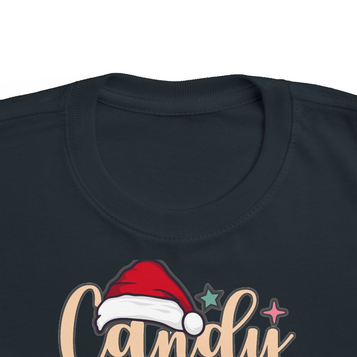 Candy Cane Cutie Toddler Tee — Christmas Holiday Baby Shirt