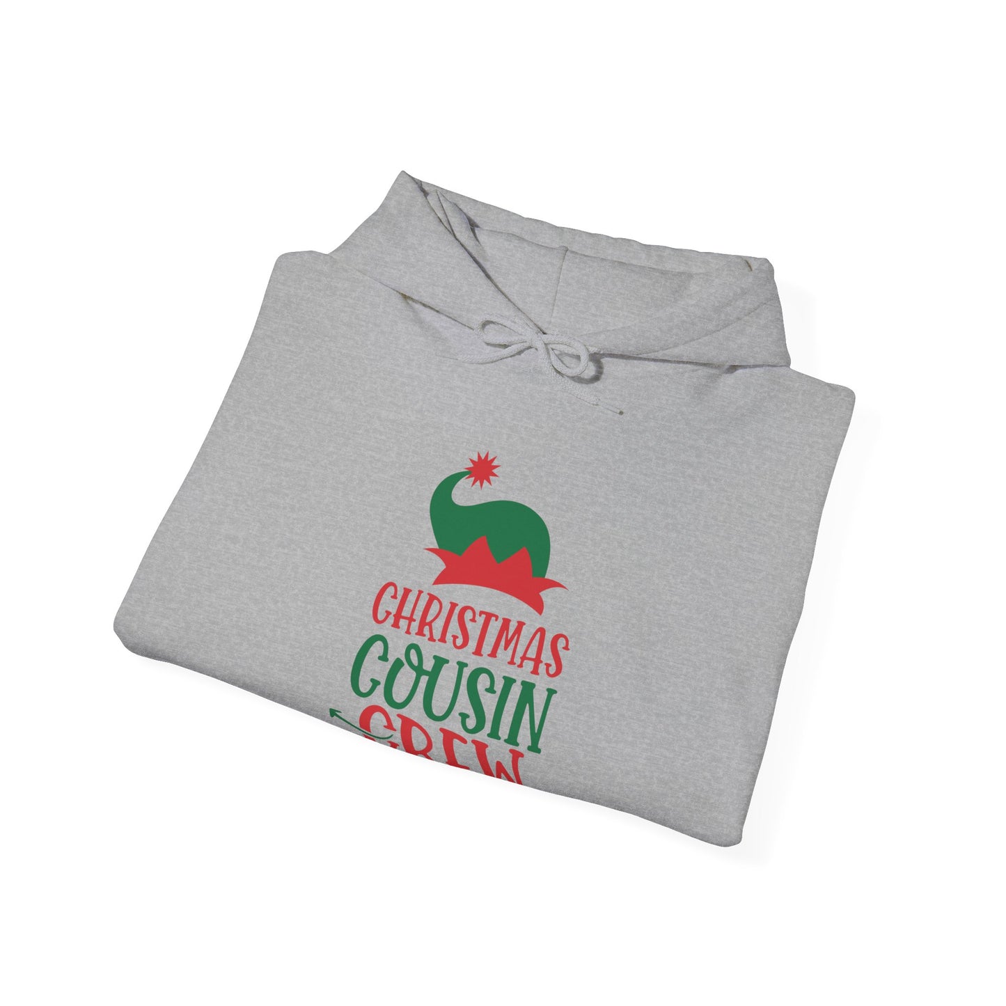 Christmas Cousin Crew Hoodie — Festive Family Holiday Sweatshirt