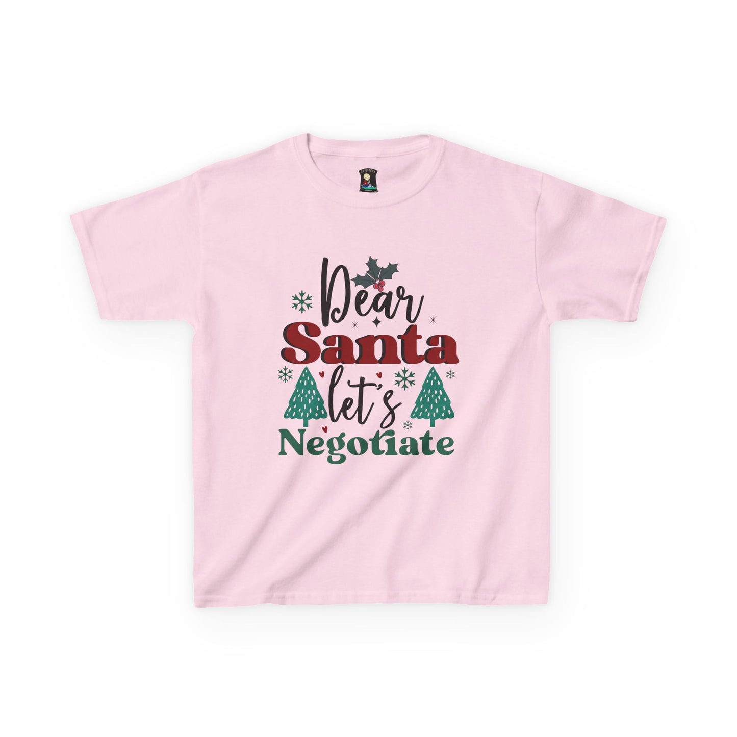 Dear Santa Kids Tee - Holiday Negotiations