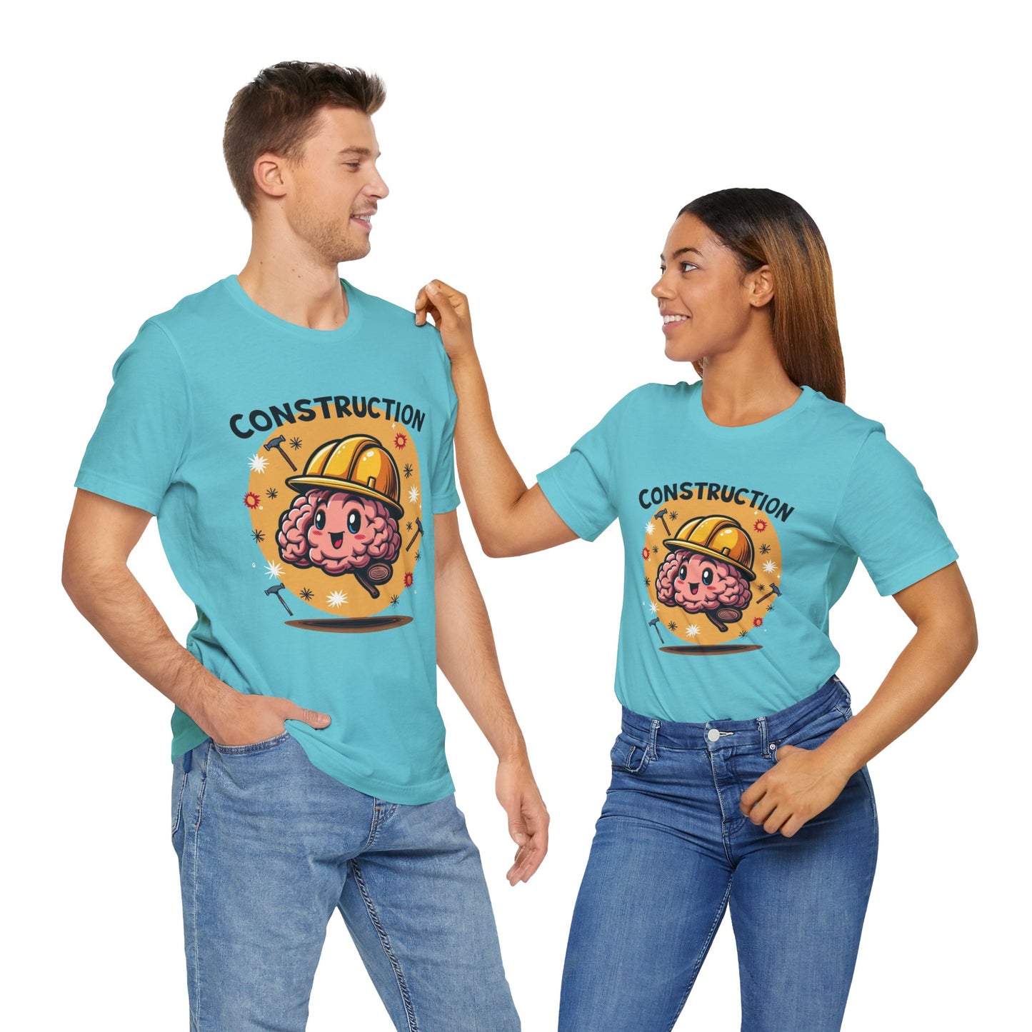 Construction Brain Unisex Boxed Tee