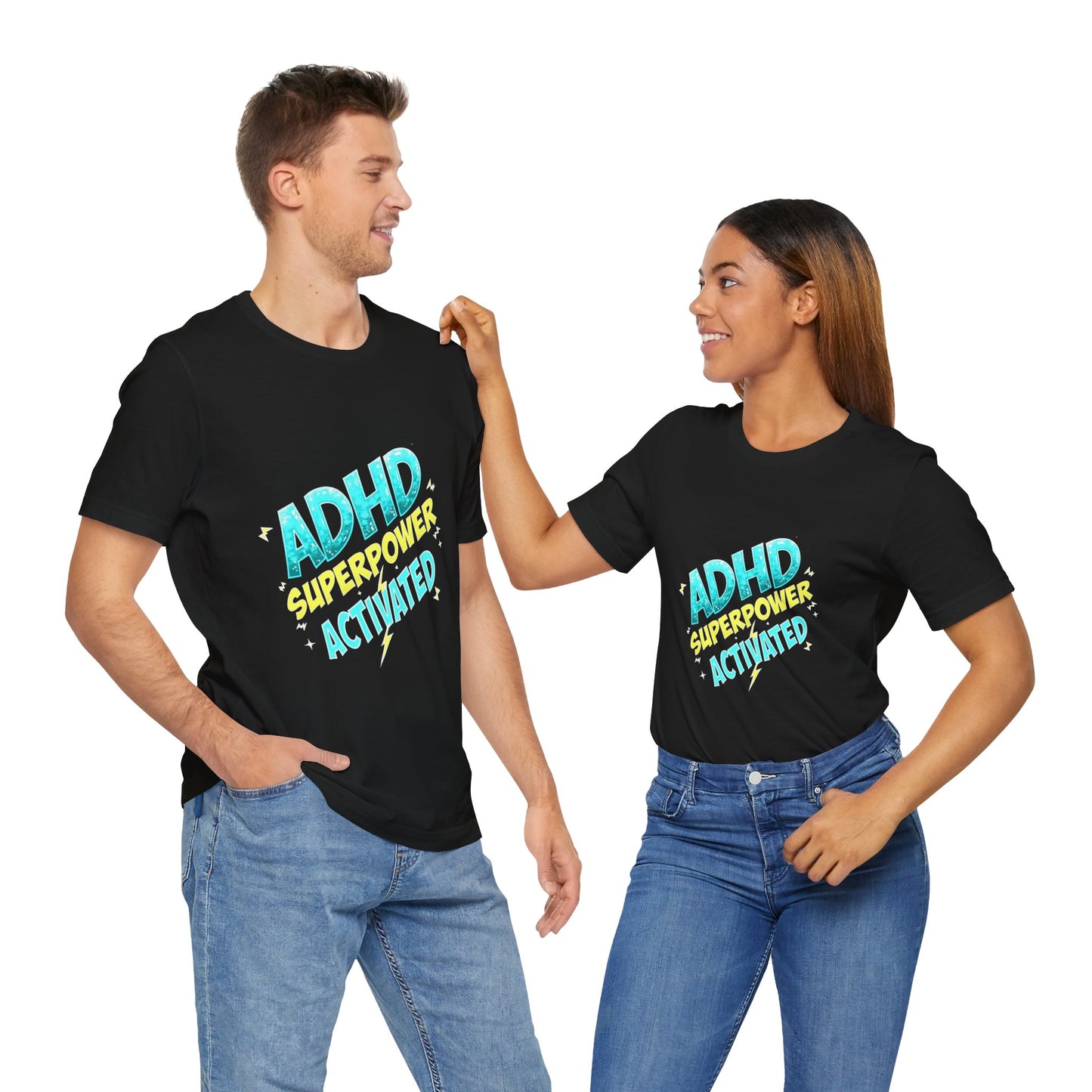 Super Power Activated! Unisex Boxed Tee
