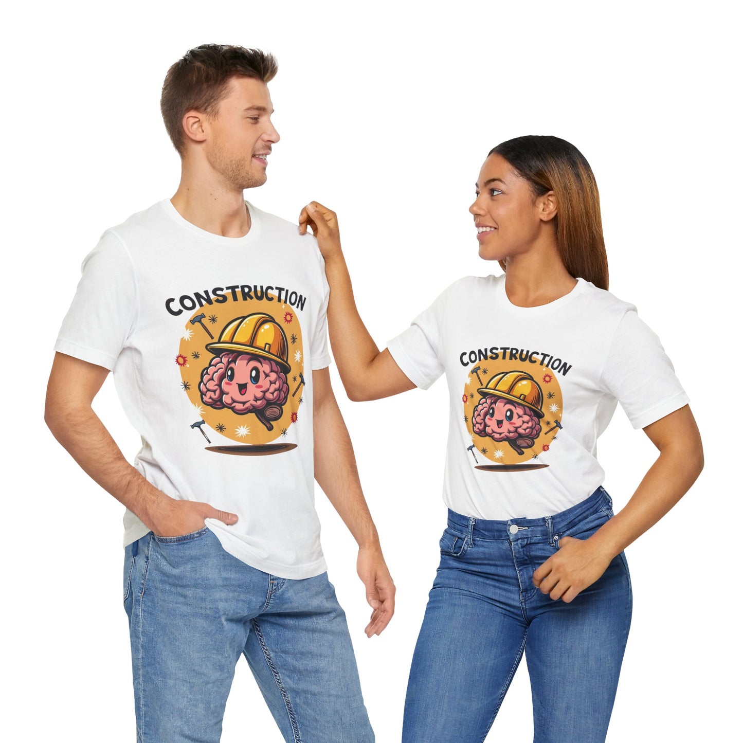 Construction Brain Unisex Boxed Tee