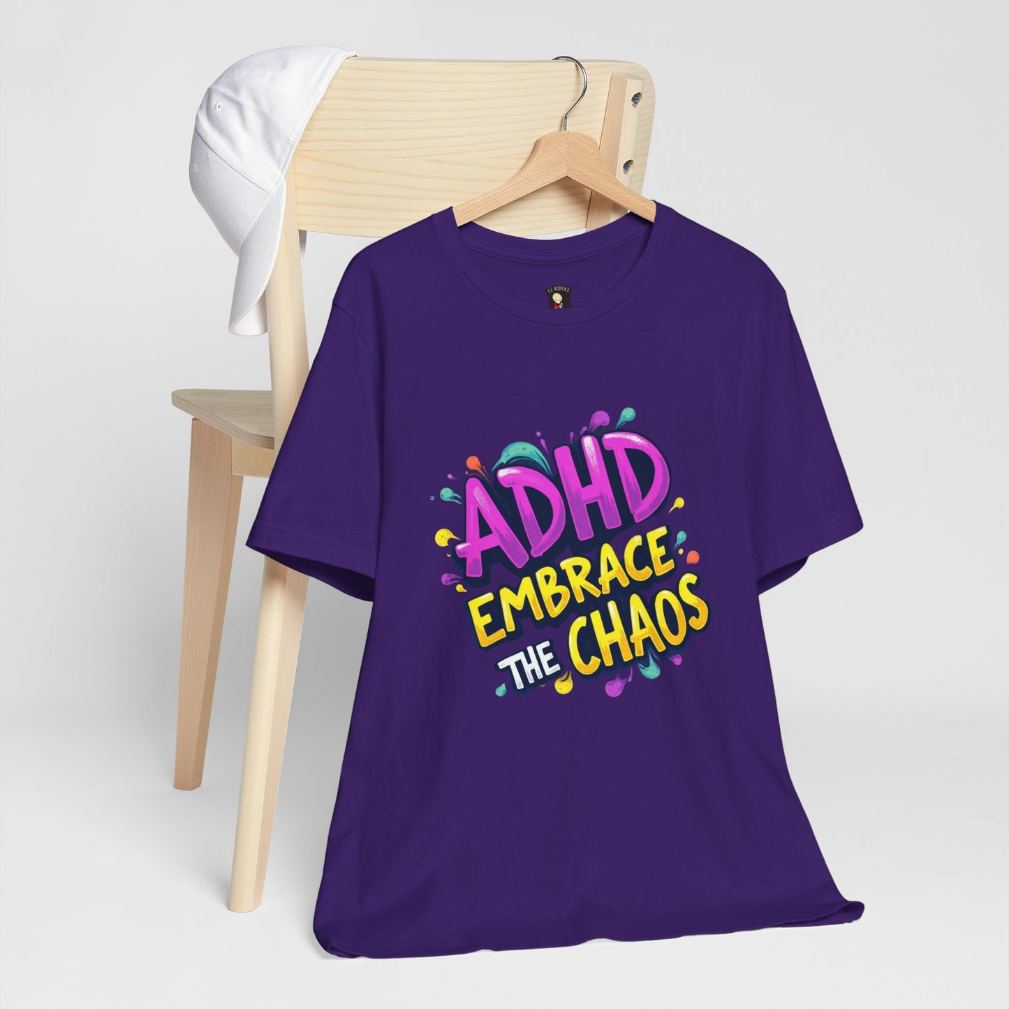 ADHD Embrace the Chaos! Unisex Boxed Tee