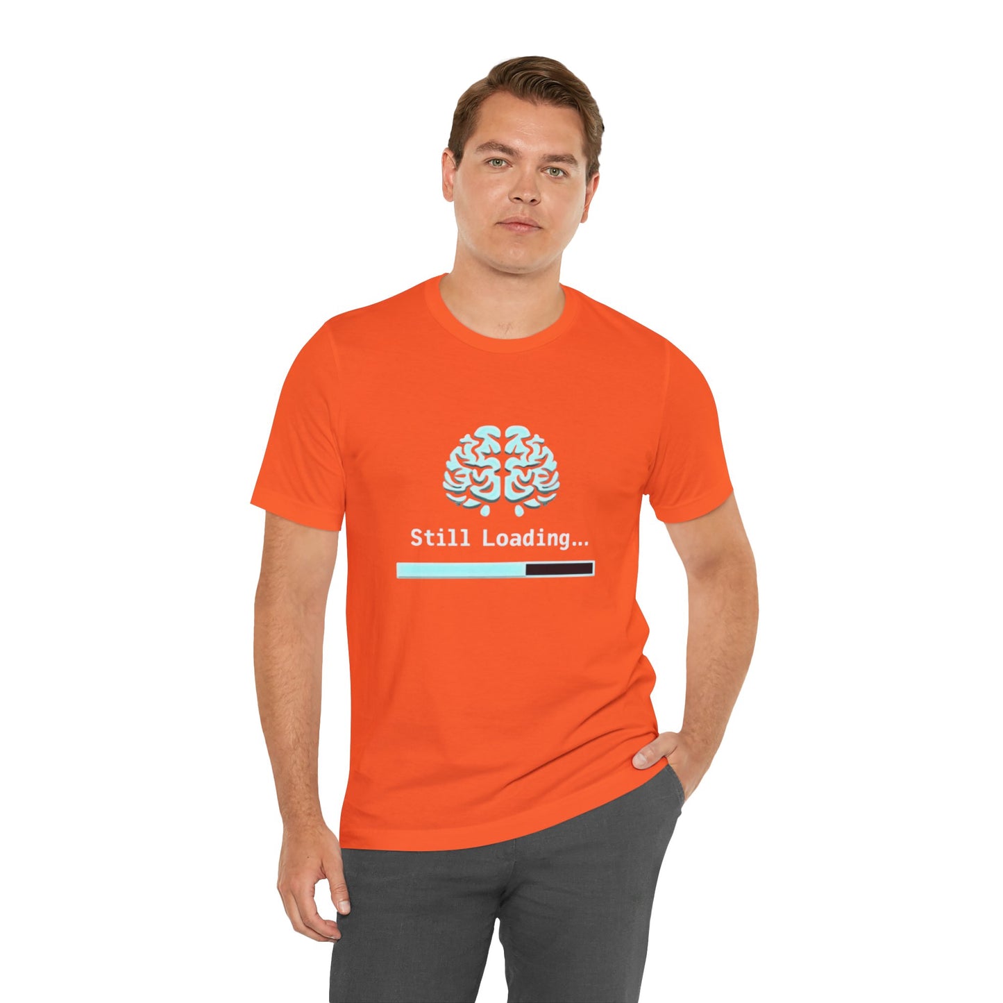Brain still loading! Unisex Boxed Tee