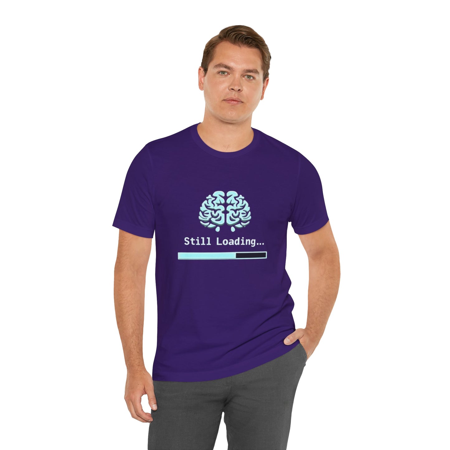 Brain still loading! Unisex Boxed Tee