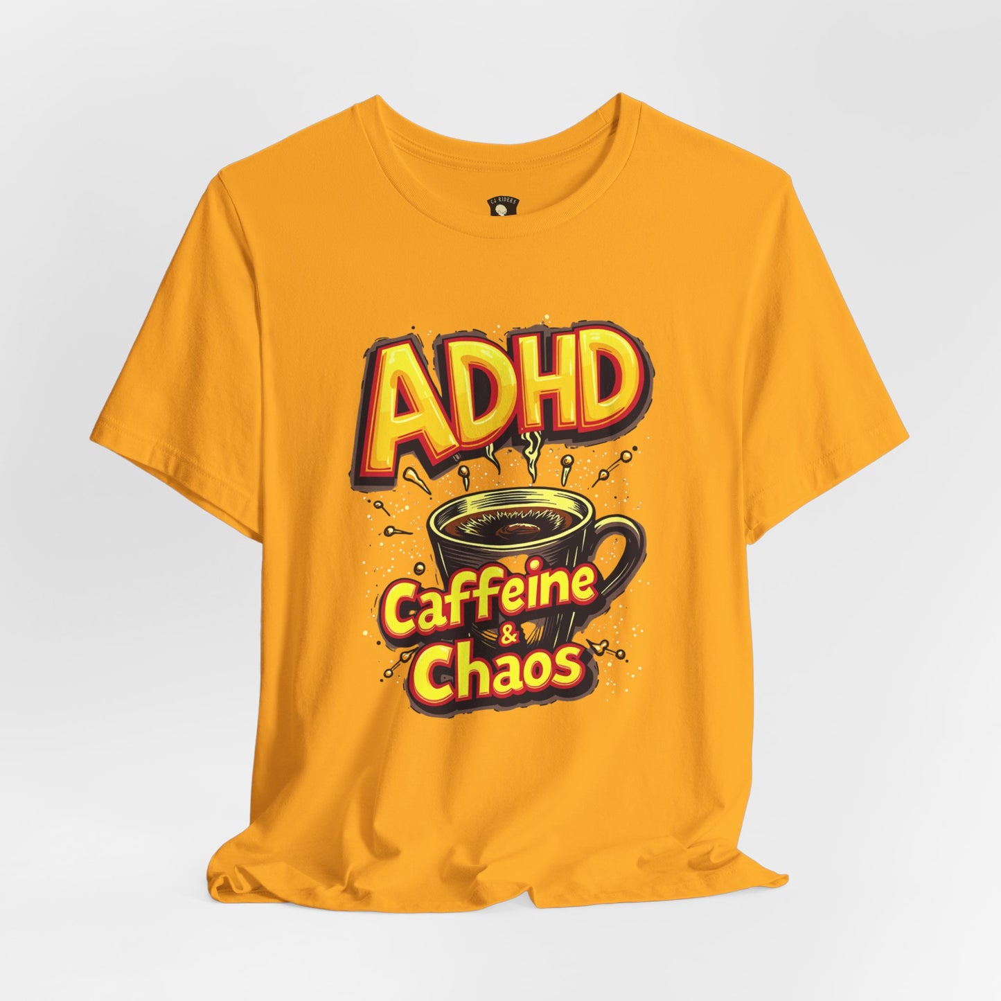ADHD Caffeine & Chaos! Unisex Boxed Tee