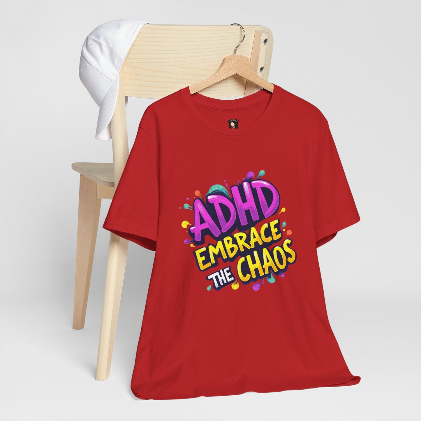 ADHD Embrace the Chaos! Unisex Boxed Tee