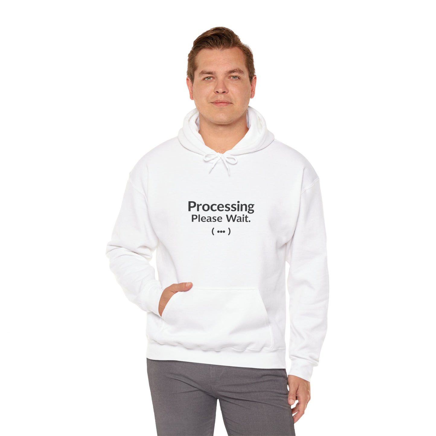 Funny Processing Graphic Hoodie for Tech Lovers
