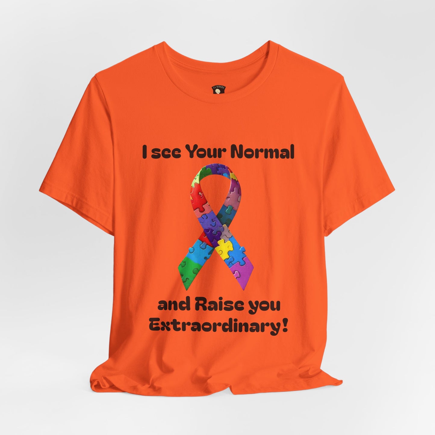 I see Your Normal... and Raise You Extraordinary! Unisex Boxed Tee