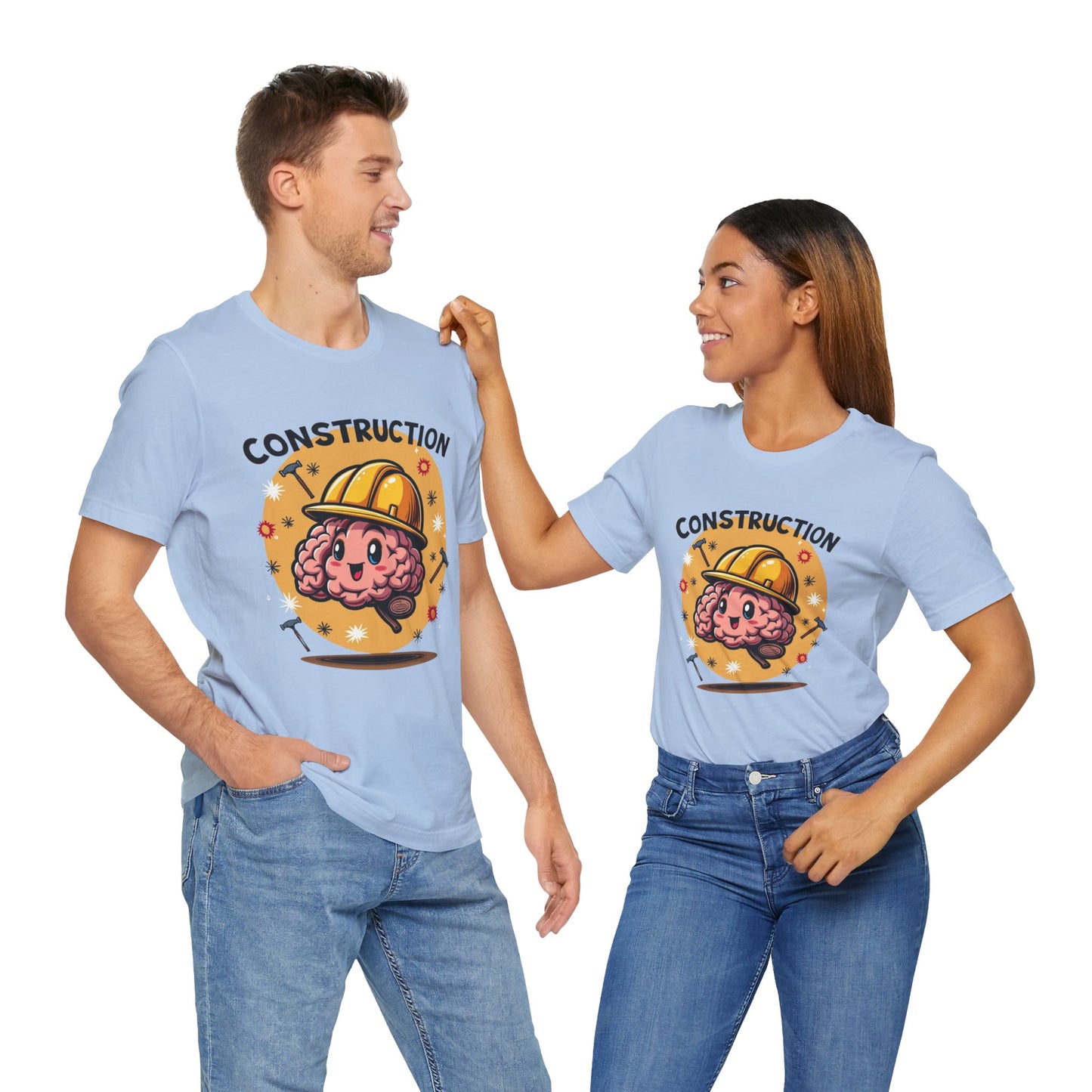 Construction Brain Unisex Boxed Tee