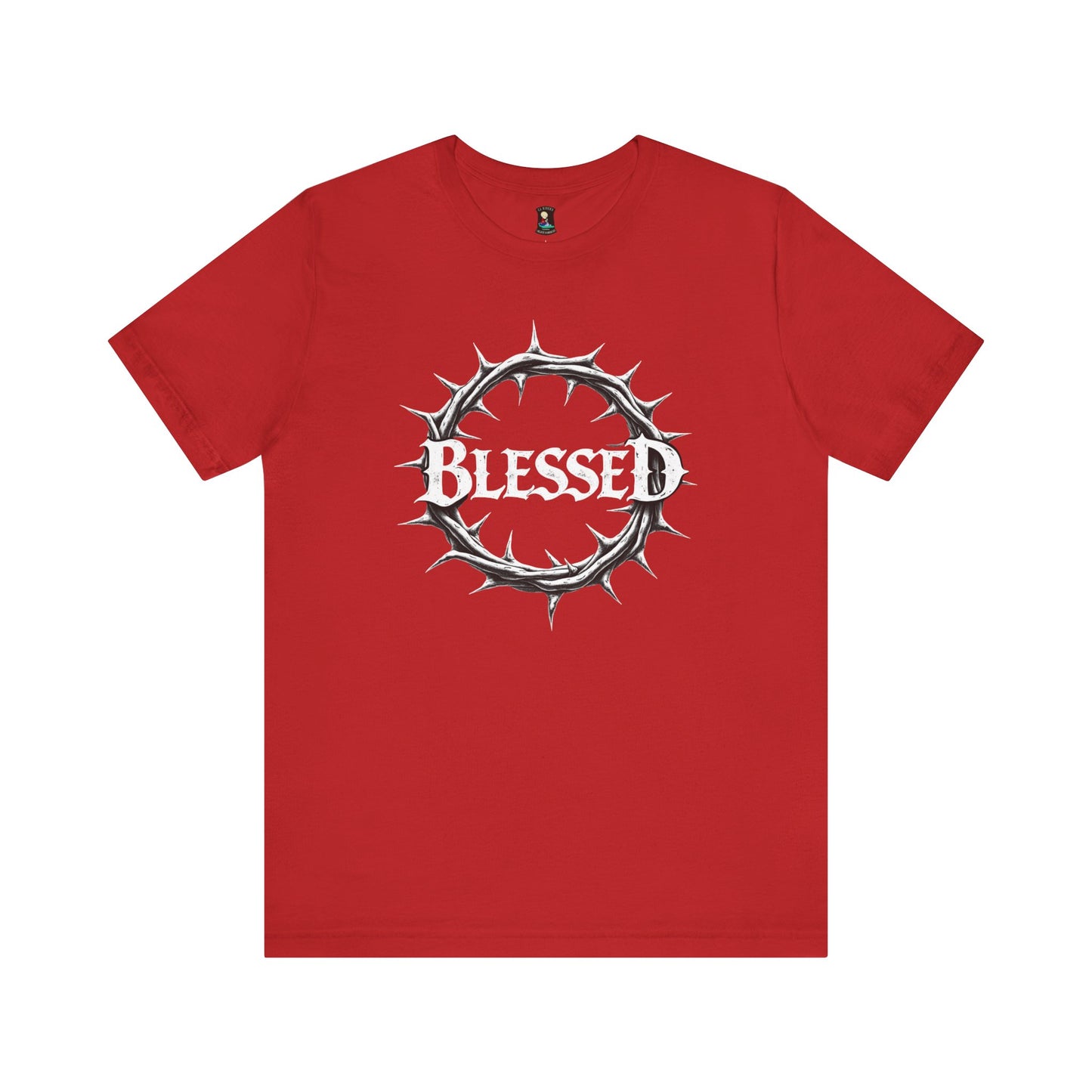 Blessed Crown Unisex Tee - Faith & Inspiration Short Sleeve Shirt