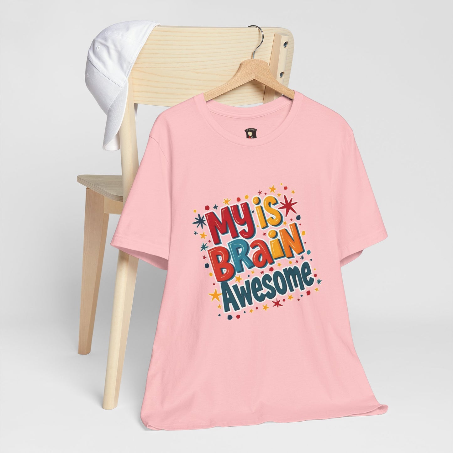 My Is Brain Awesome! Unisex Boxed Tee