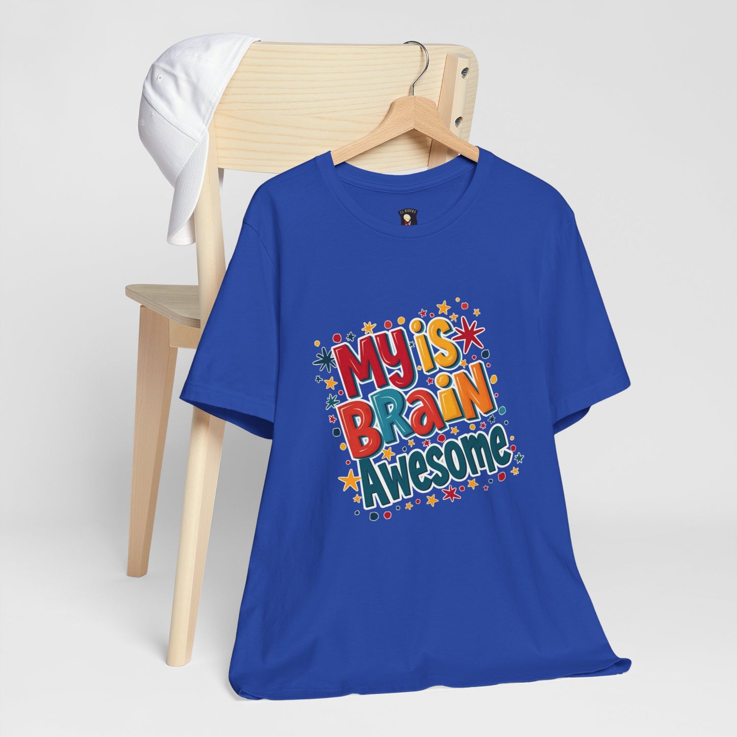 My Is Brain Awesome! Unisex Boxed Tee