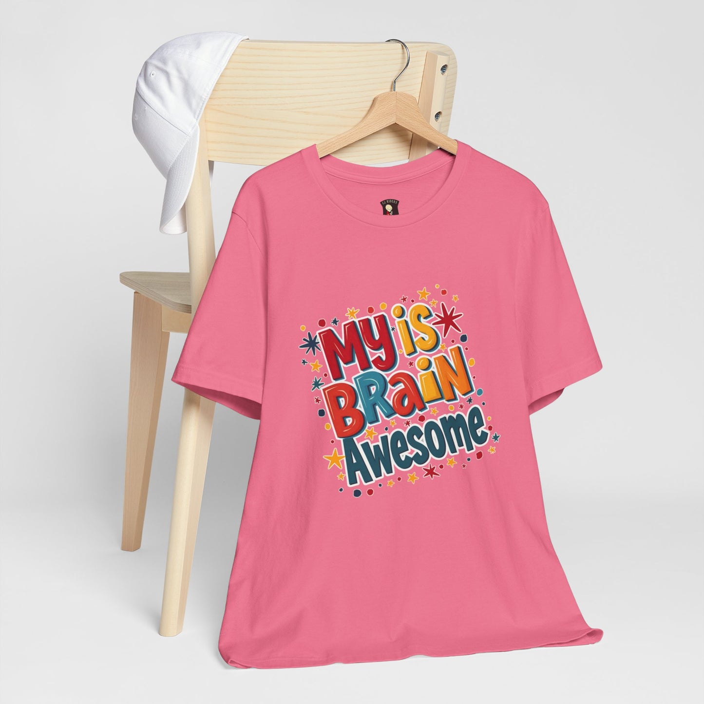 My Is Brain Awesome! Unisex Boxed Tee