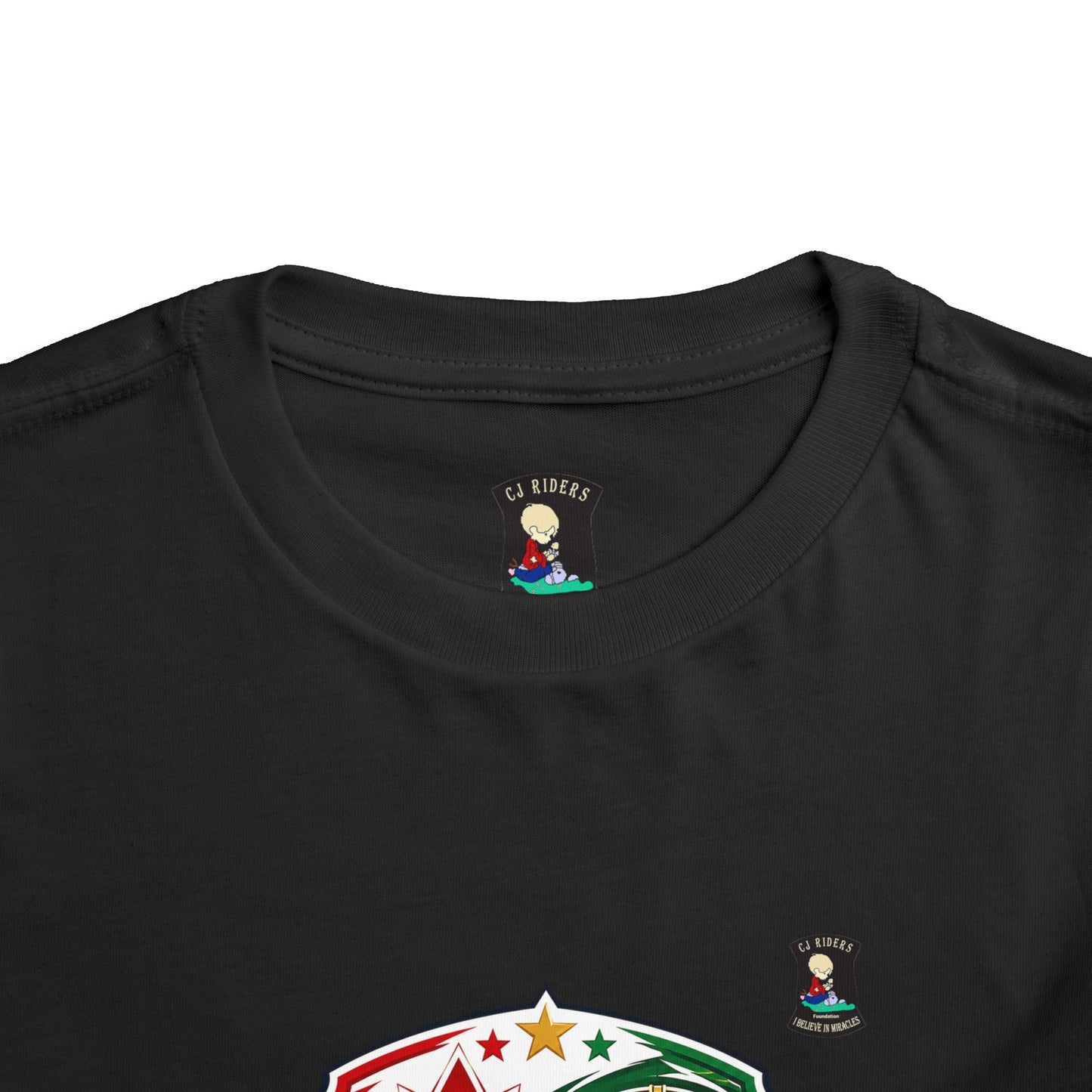 Toddler Tee — "United by Passion" Canada Portugal Soccer Crest