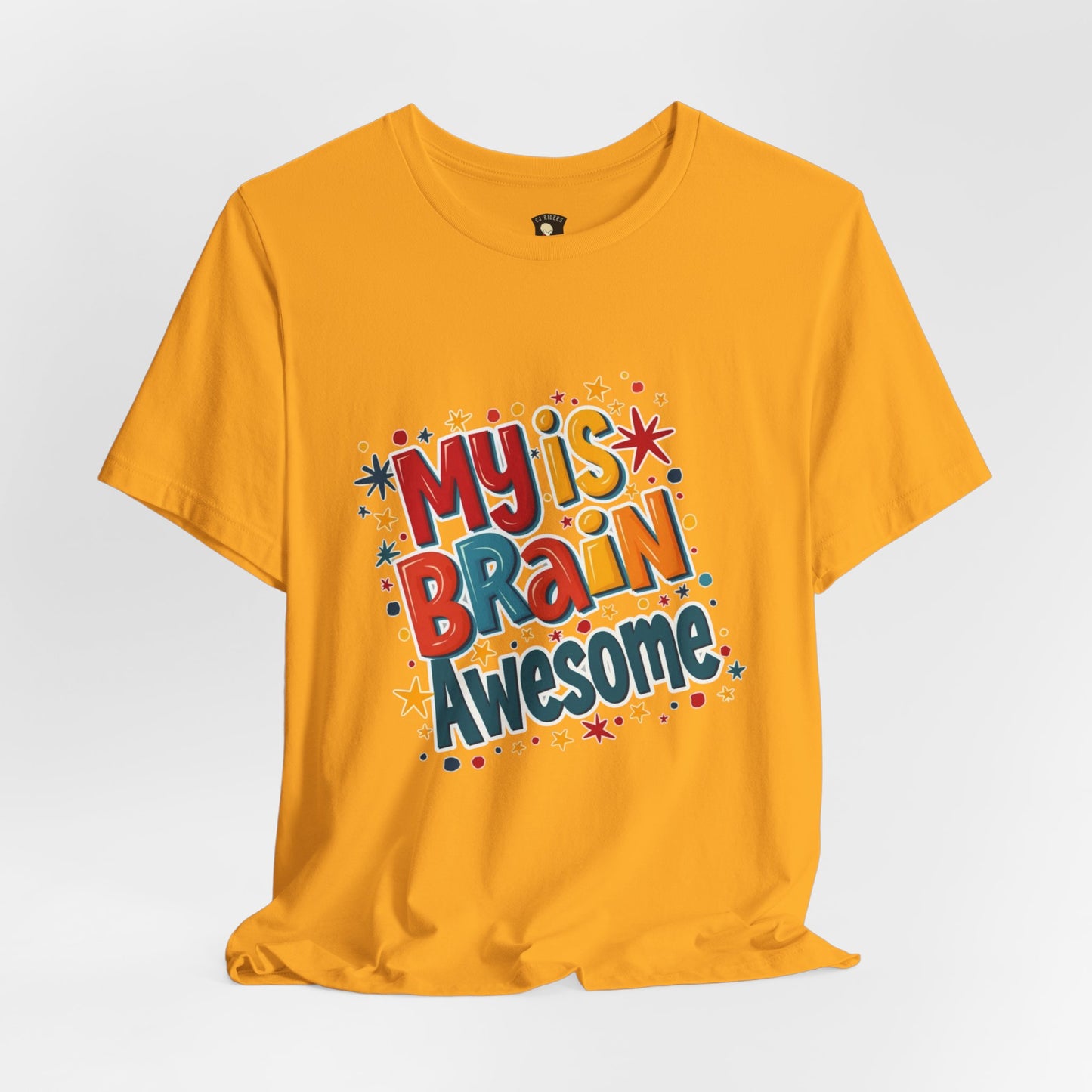 My Is Brain Awesome! Unisex Boxed Tee