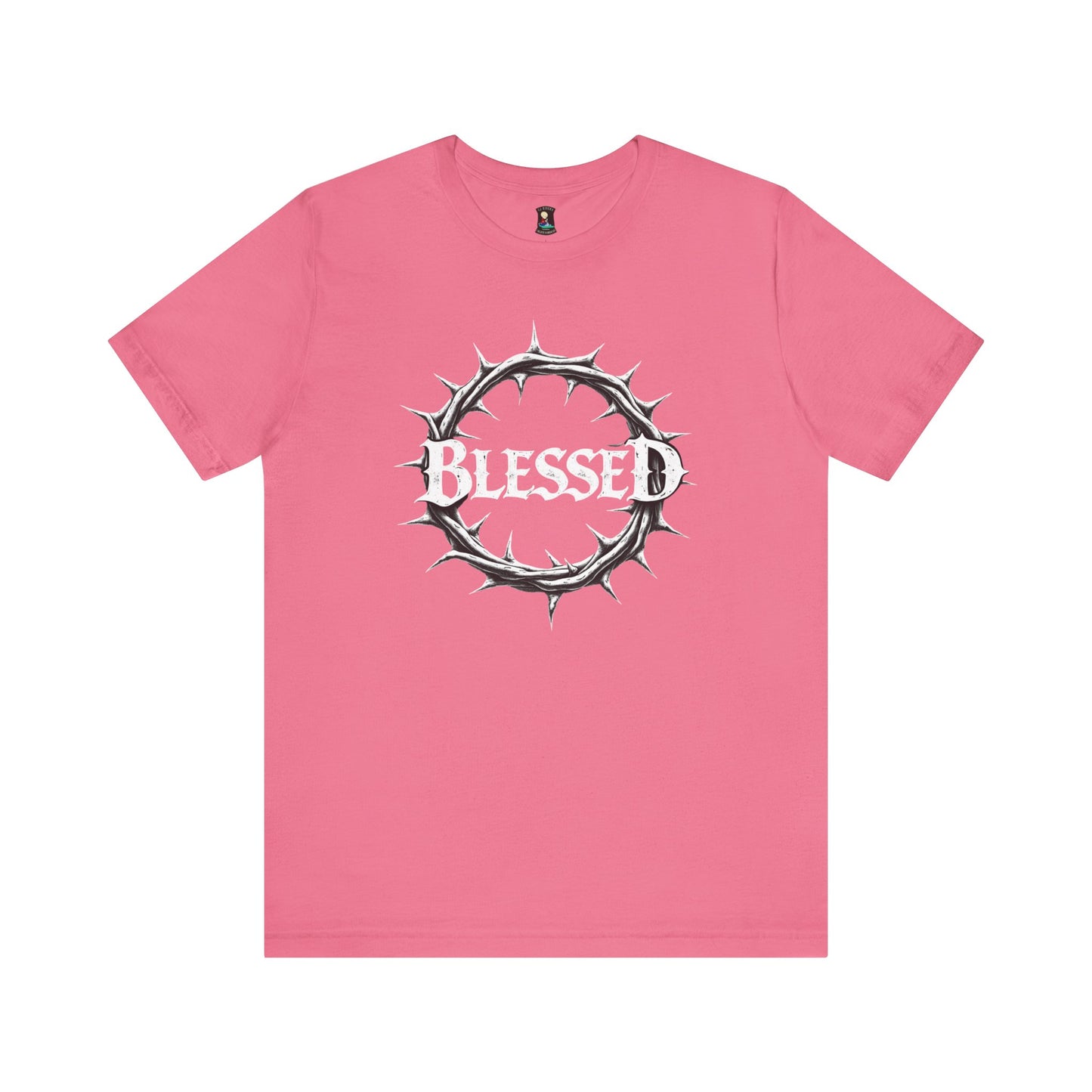 Blessed Crown Unisex Tee - Faith & Inspiration Short Sleeve Shirt