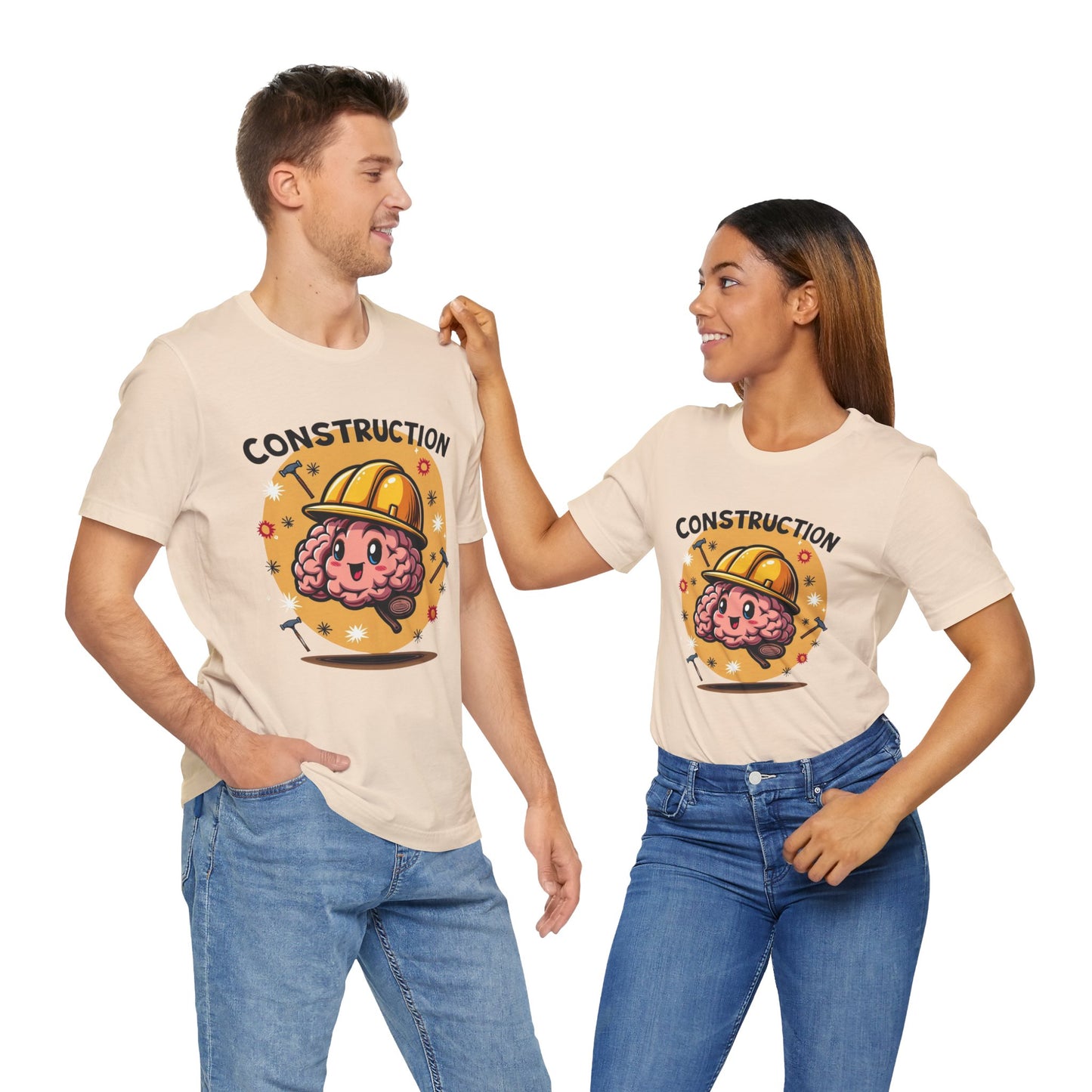 Construction Brain Unisex Boxed Tee
