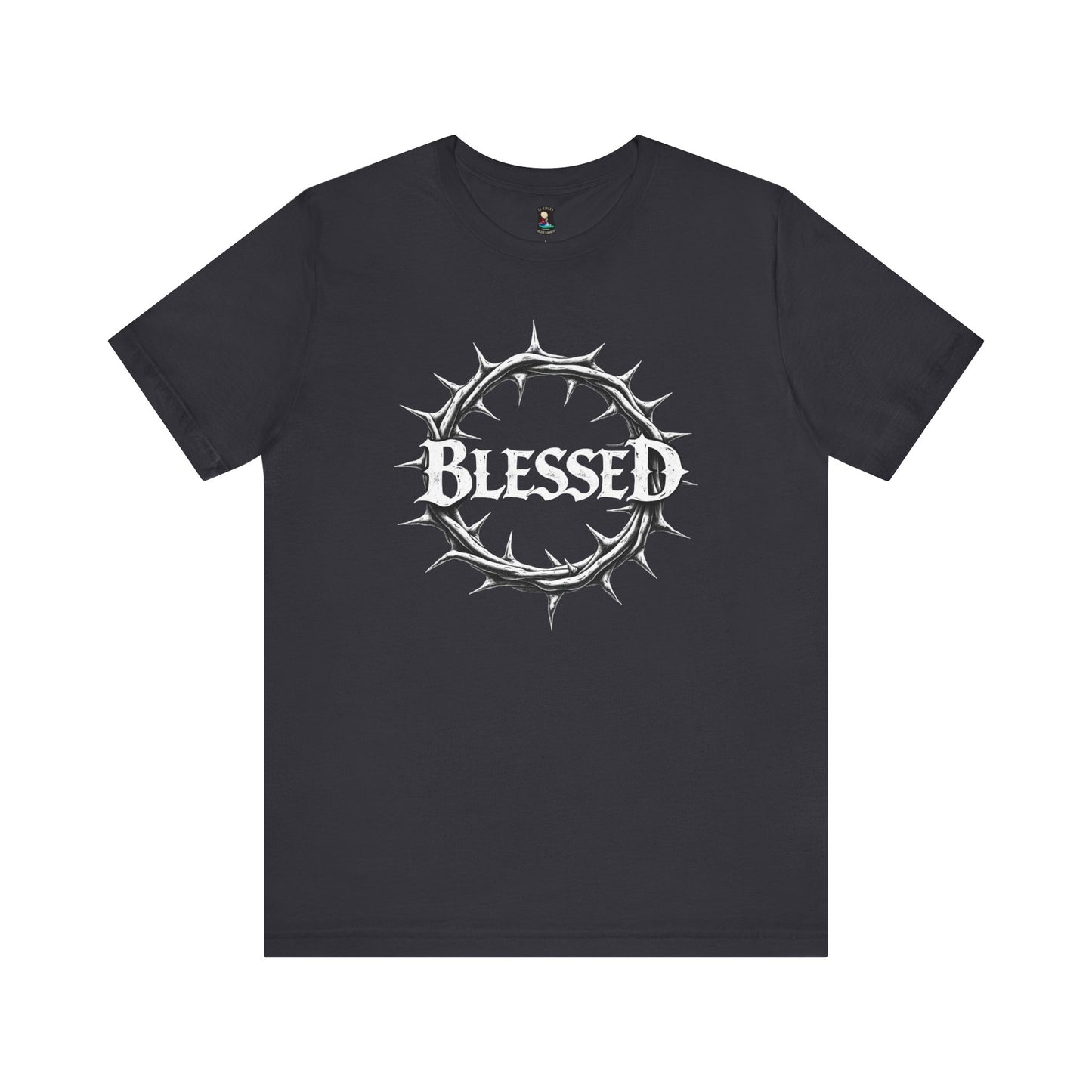 Blessed Crown Unisex Tee - Faith & Inspiration Short Sleeve Shirt