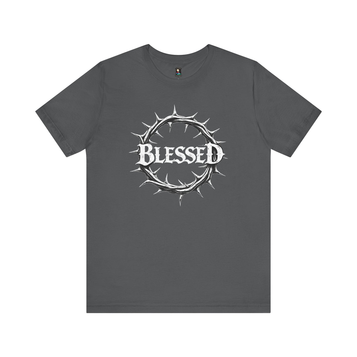 Blessed Crown Unisex Tee - Faith & Inspiration Short Sleeve Shirt