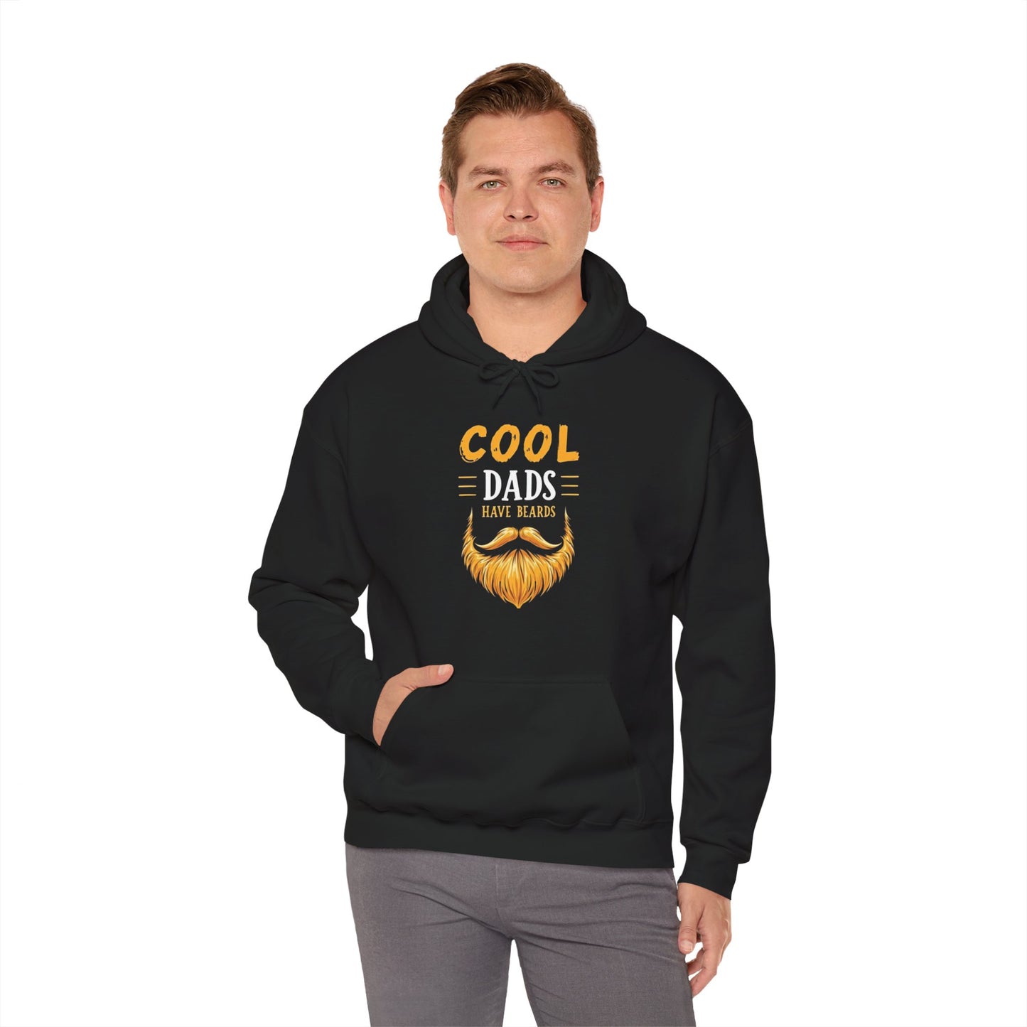 Cool Dads Have Beards Hoodie