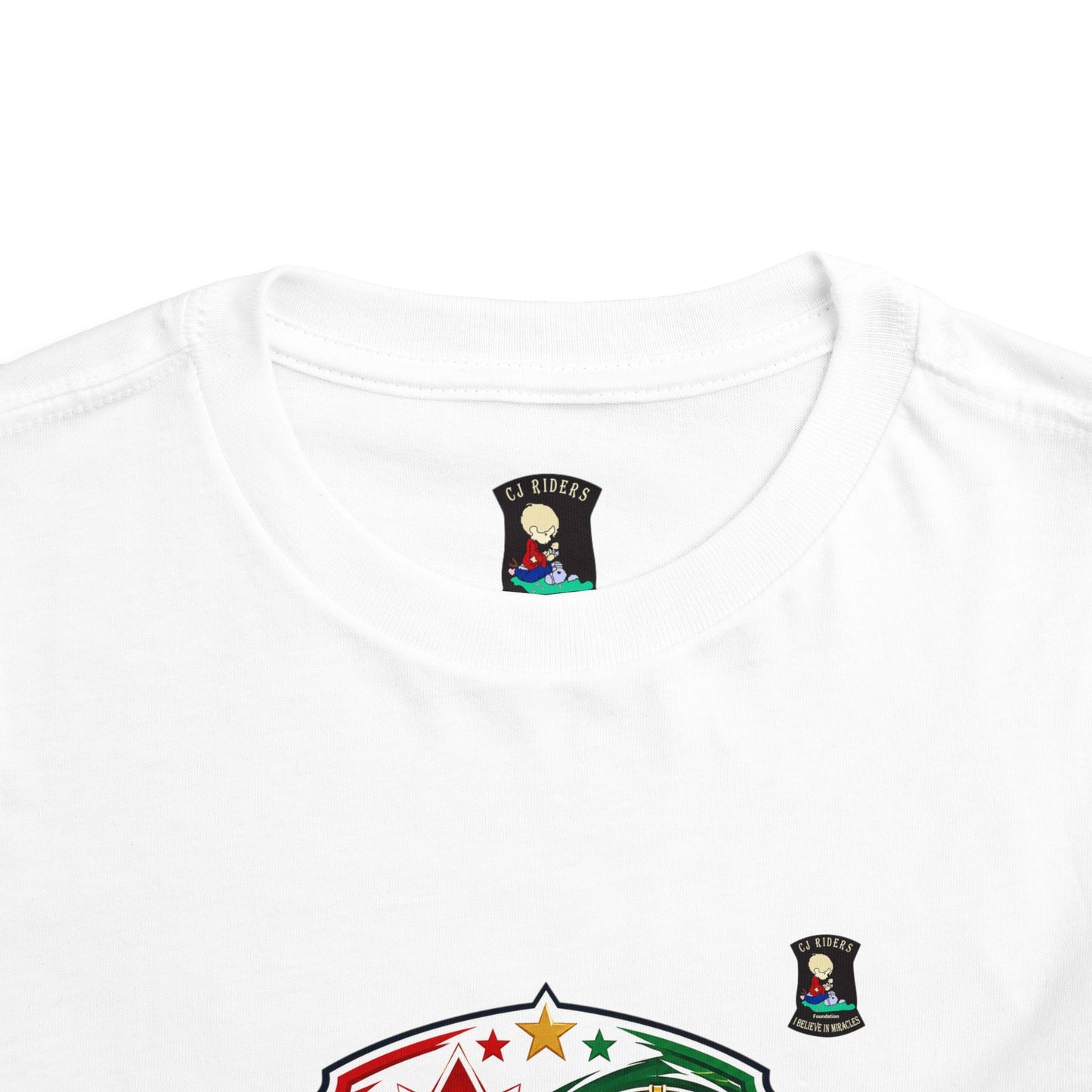 Toddler Tee — "United by Passion" Canada Portugal Soccer Crest