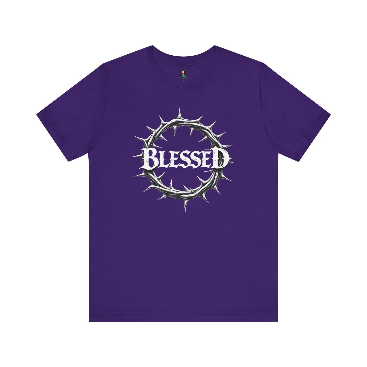 Blessed Crown Unisex Tee - Faith & Inspiration Short Sleeve Shirt