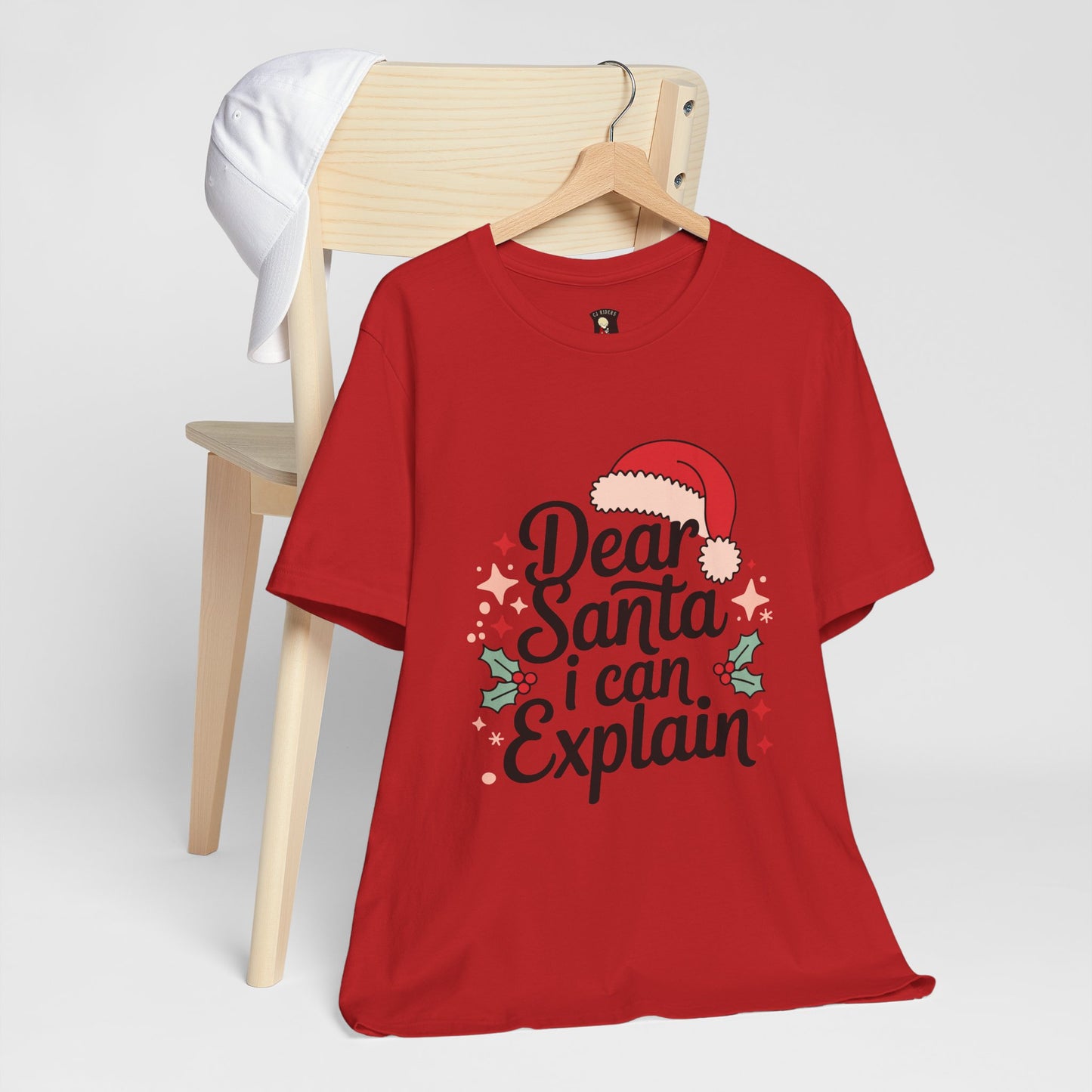Dear Santa I Can Explain Unisex Boxed Tee