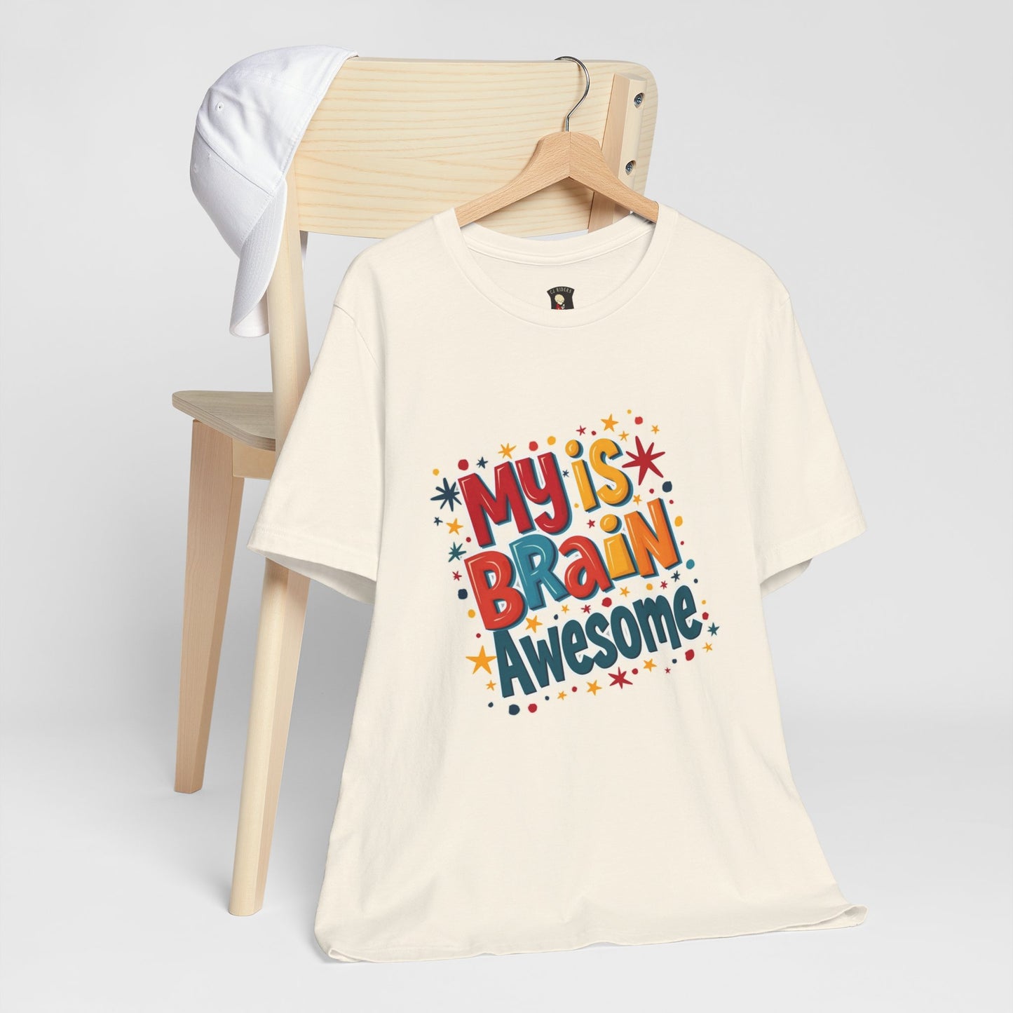 My Is Brain Awesome! Unisex Boxed Tee
