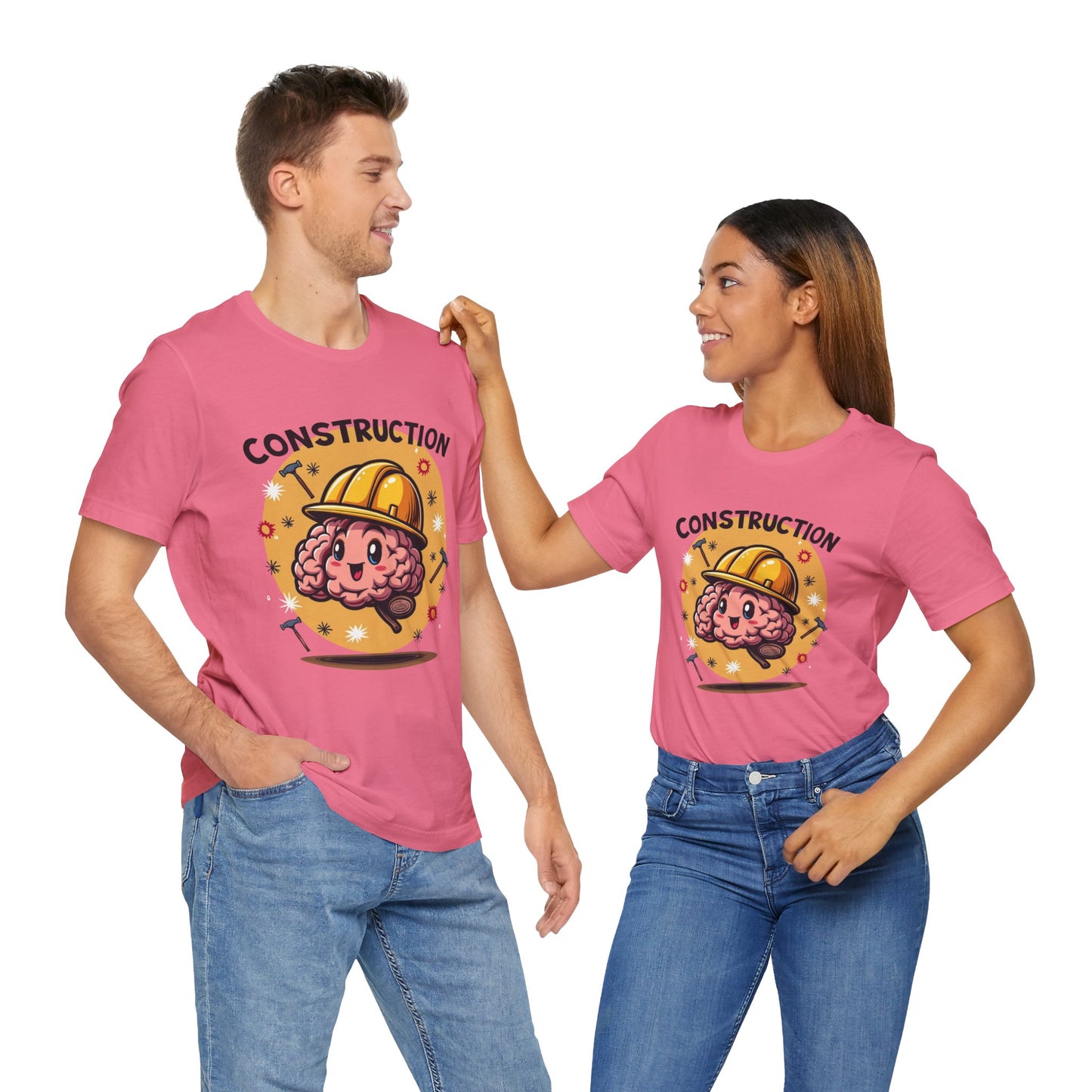 Construction Brain Unisex Boxed Tee