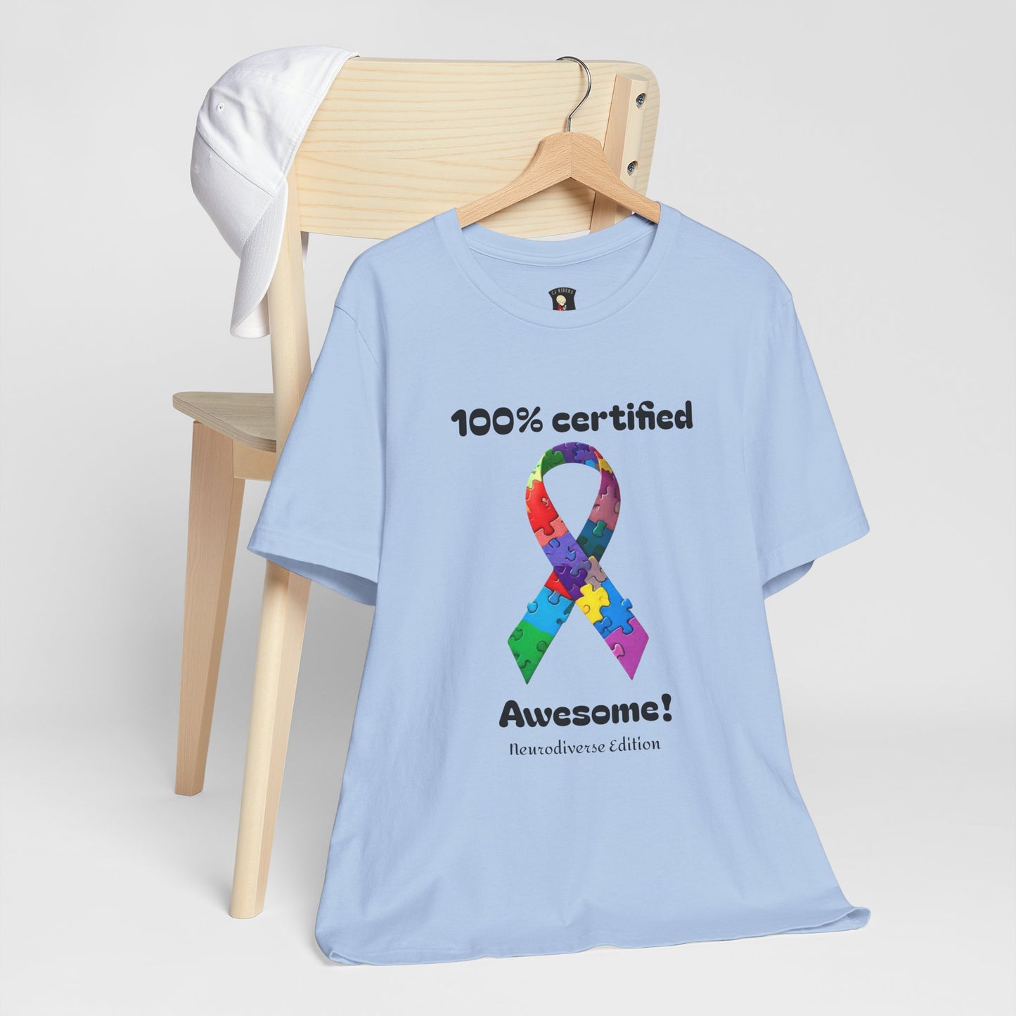 100% Certified Awesome! Unisex Boxed Tee