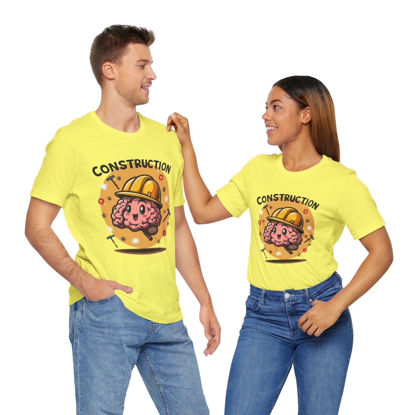 Construction Brain Unisex Boxed Tee