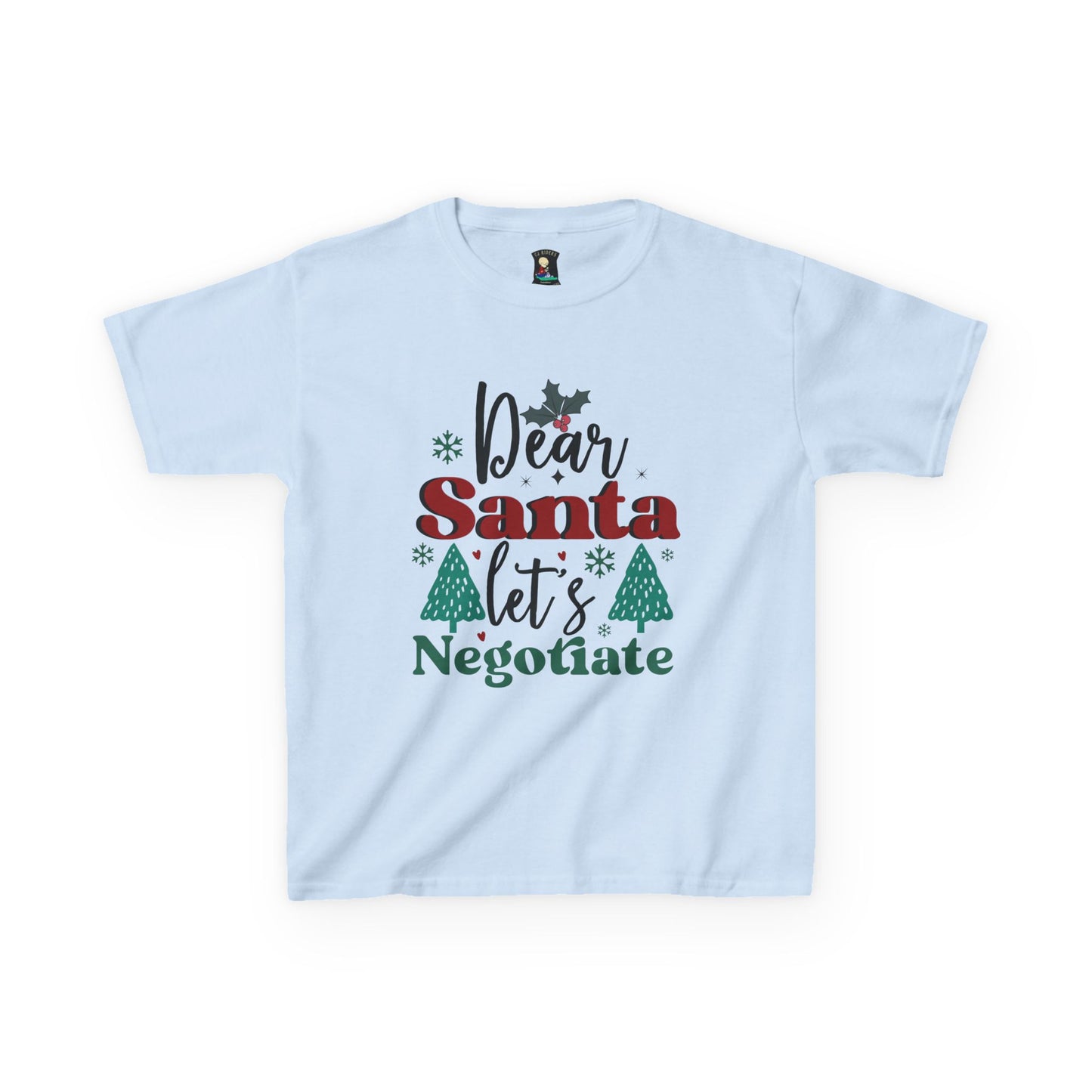 Dear Santa Kids Tee - Holiday Negotiations