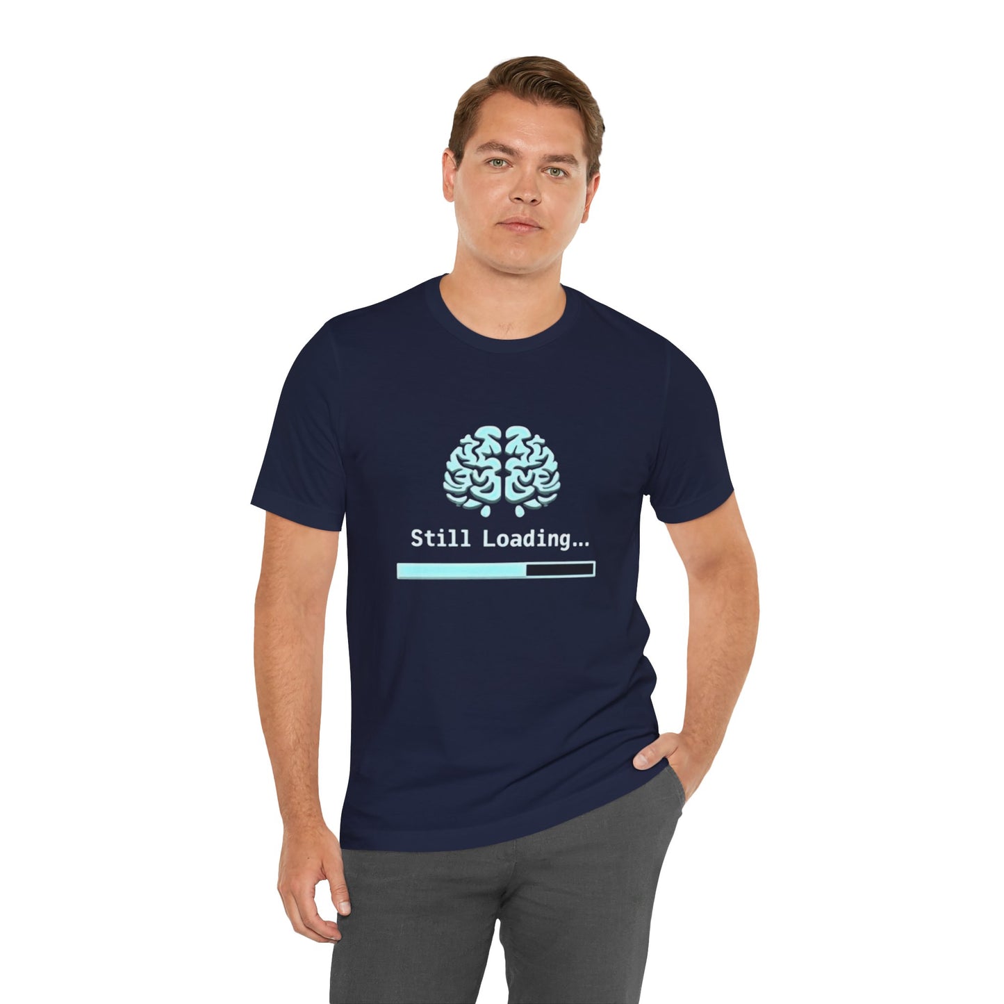 Brain still loading! Unisex Boxed Tee