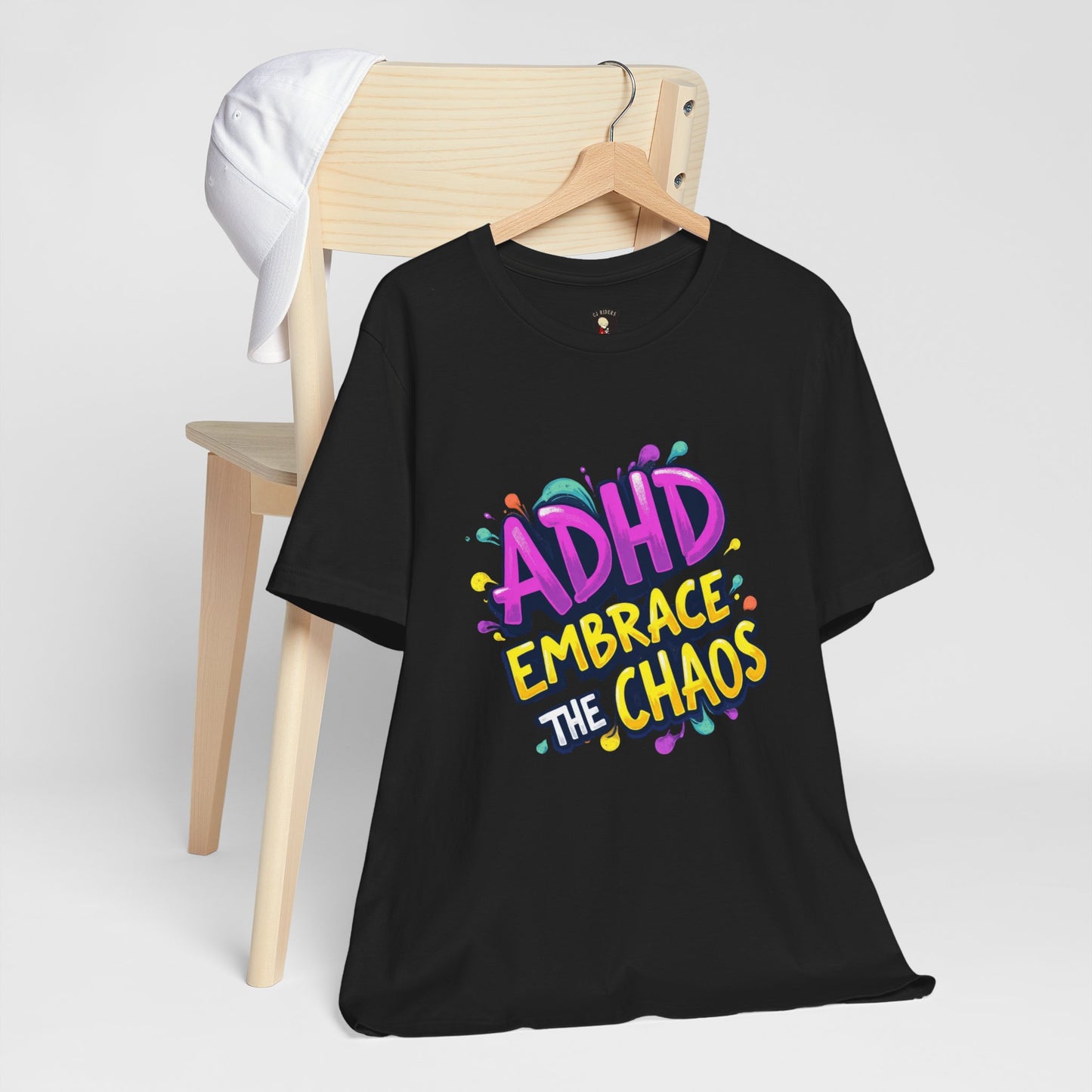 ADHD Embrace the Chaos! Unisex Boxed Tee