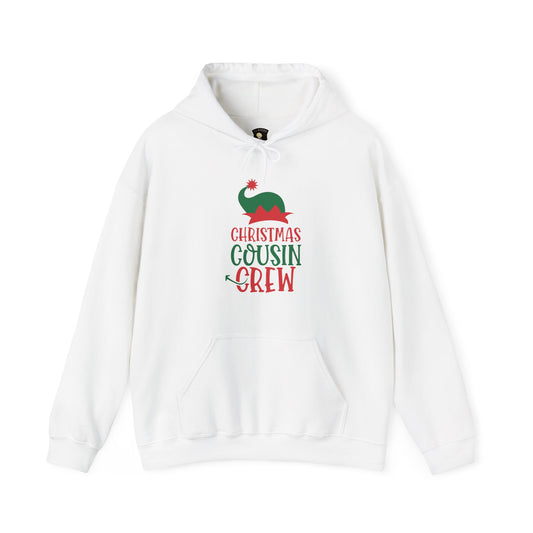 Christmas Cousin Crew Hoodie — Festive Family Holiday Sweatshirt