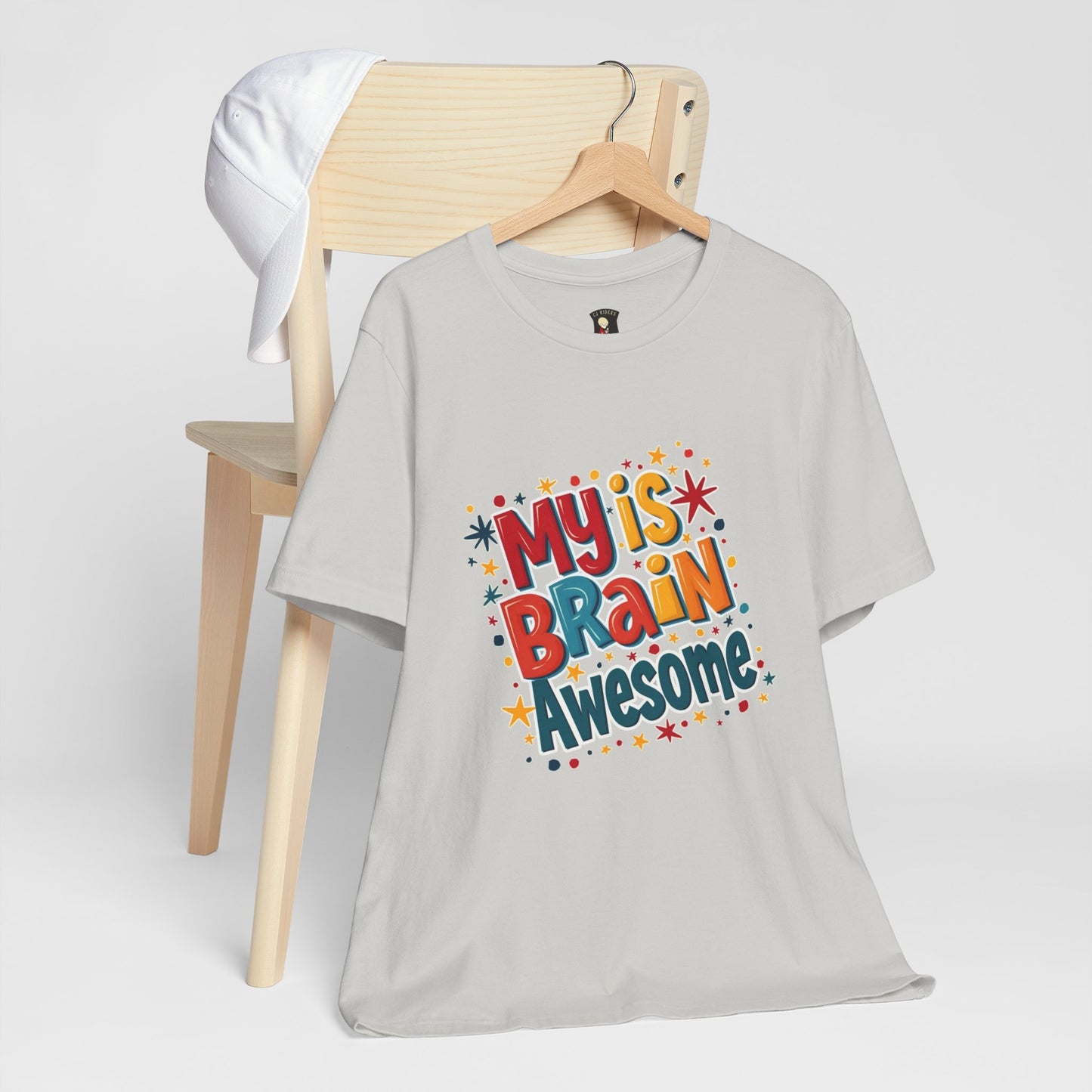 My Is Brain Awesome! Unisex Boxed Tee