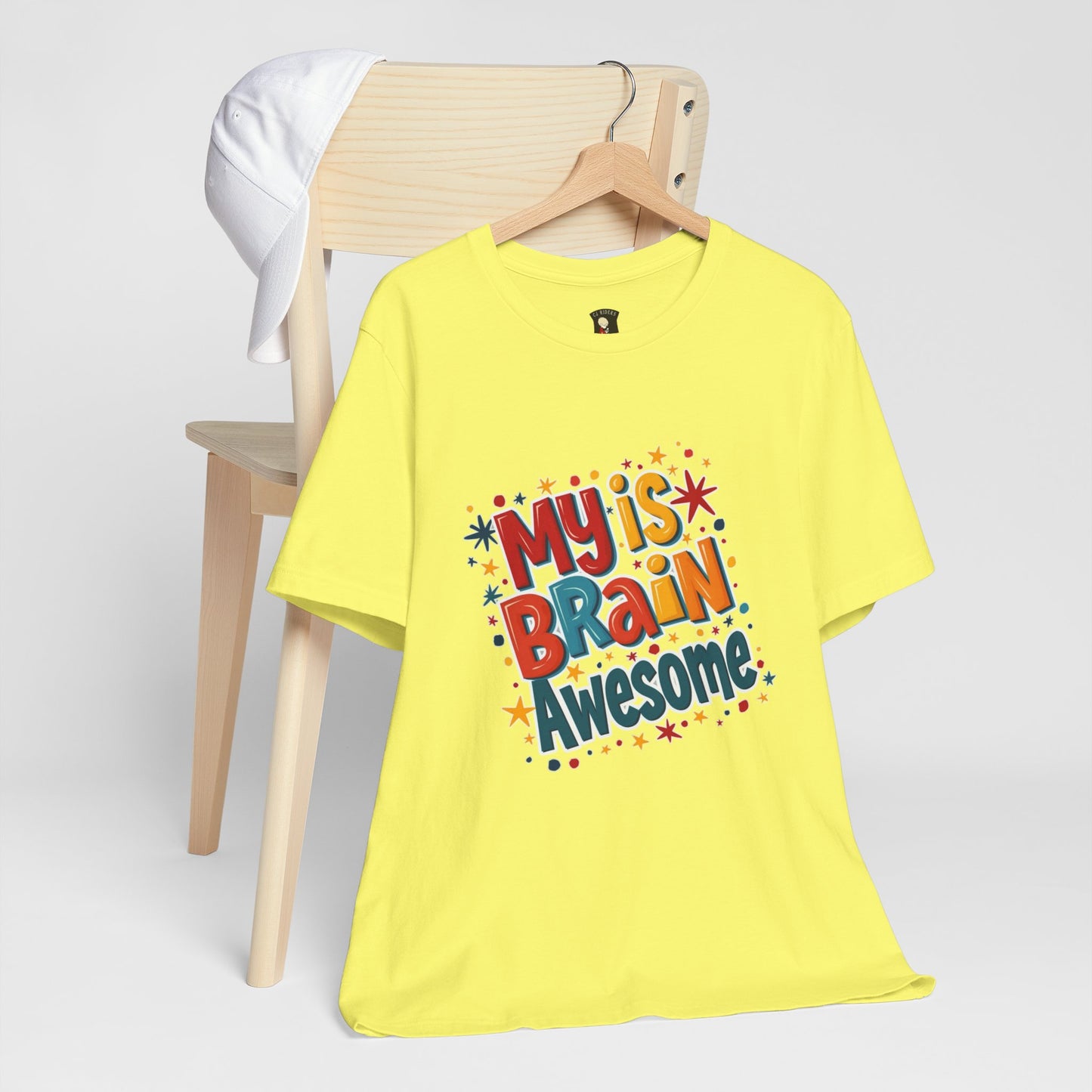 My Is Brain Awesome! Unisex Boxed Tee