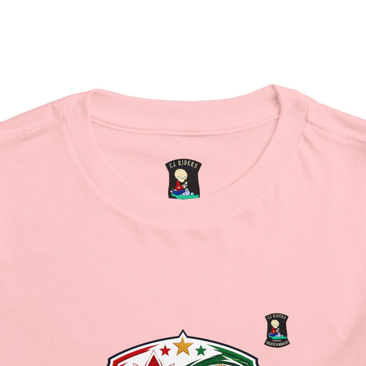 Toddler Tee — "United by Passion" Canada Portugal Soccer Crest