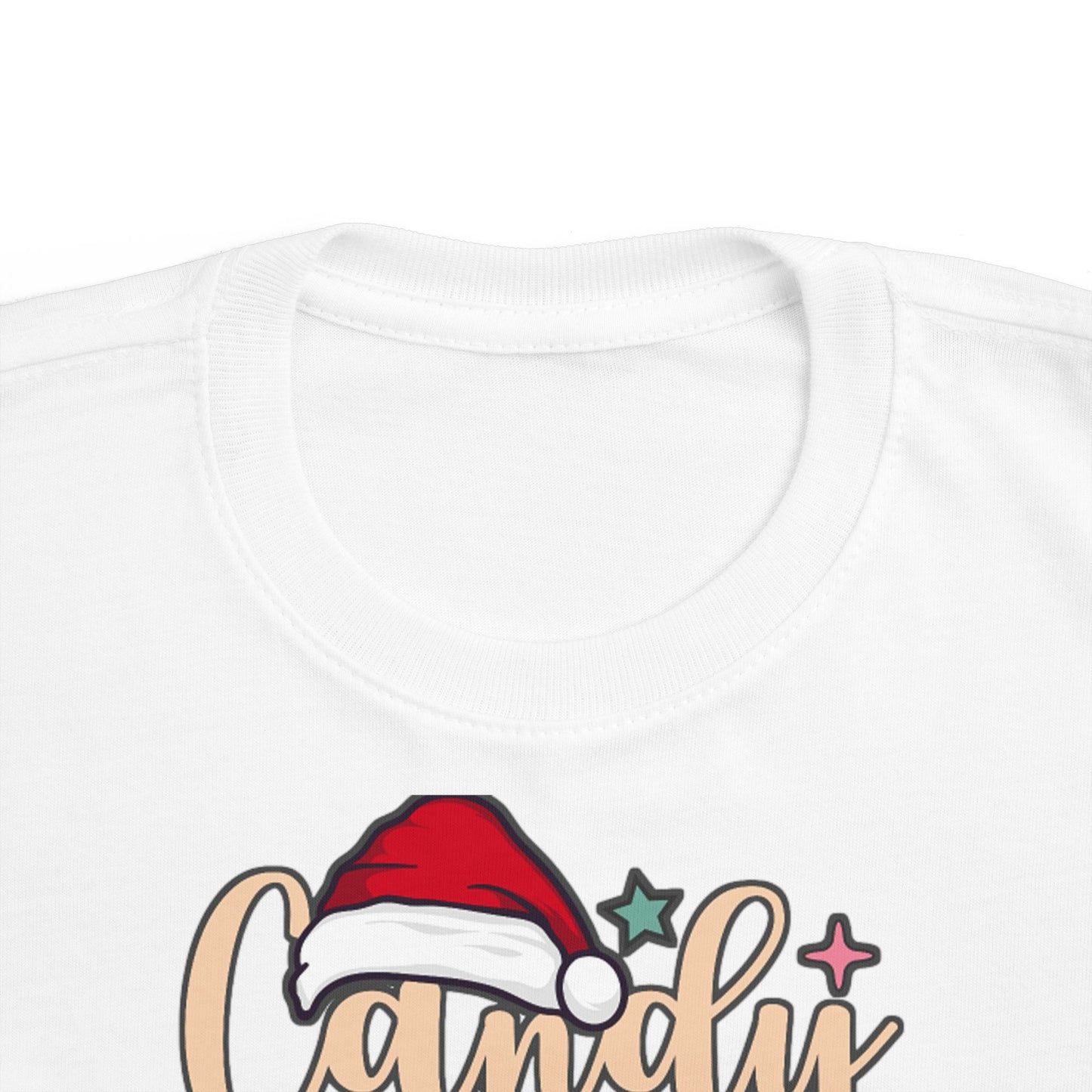 Candy Cane Cutie Toddler Tee — Christmas Holiday Baby Shirt