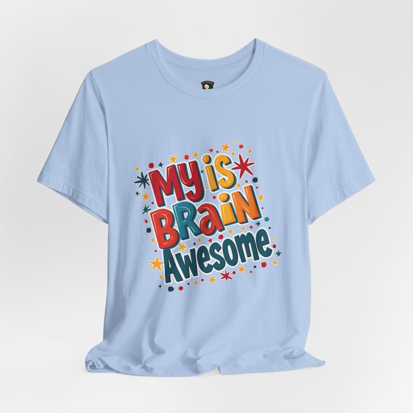 My Is Brain Awesome! Unisex Boxed Tee
