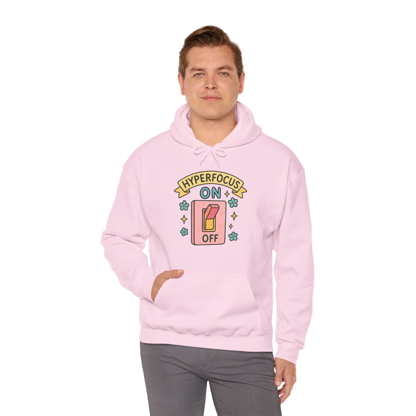 Hyperfocus Unisex Hooded Sweatshirt - Embrace Focus and Comfort!