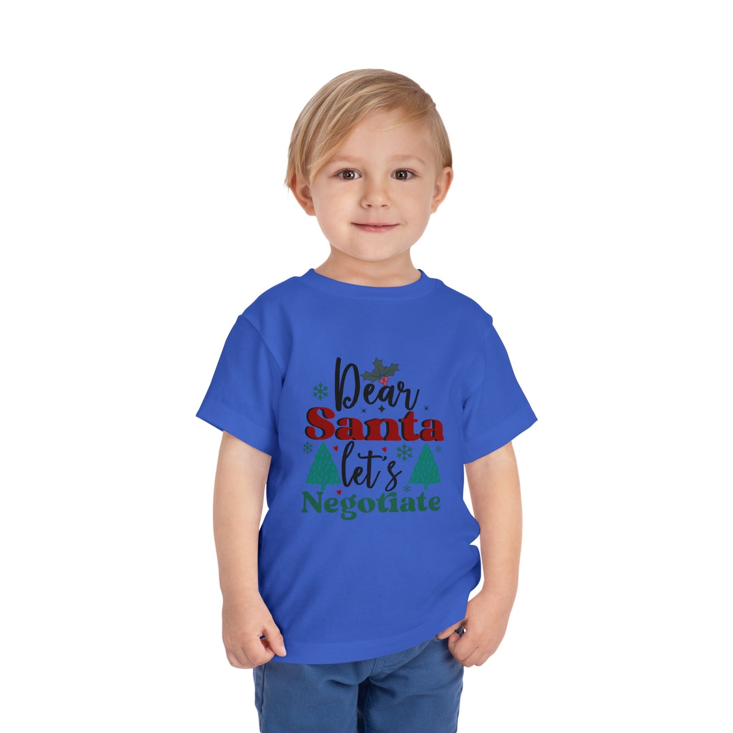 Dear Santa Negotiation Toddler Tee